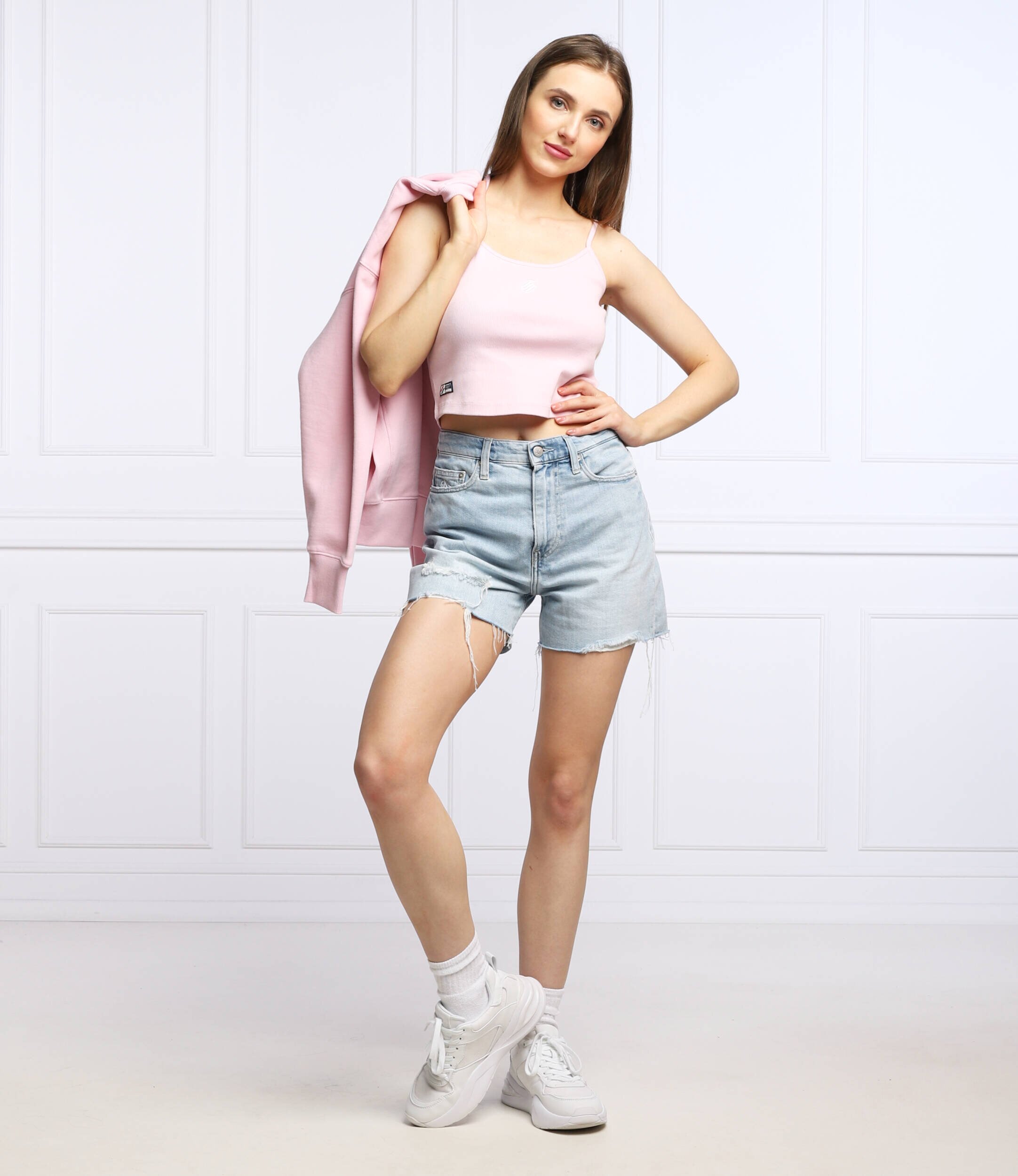 Superdry Top ESSENTIAL | Cropped Fit