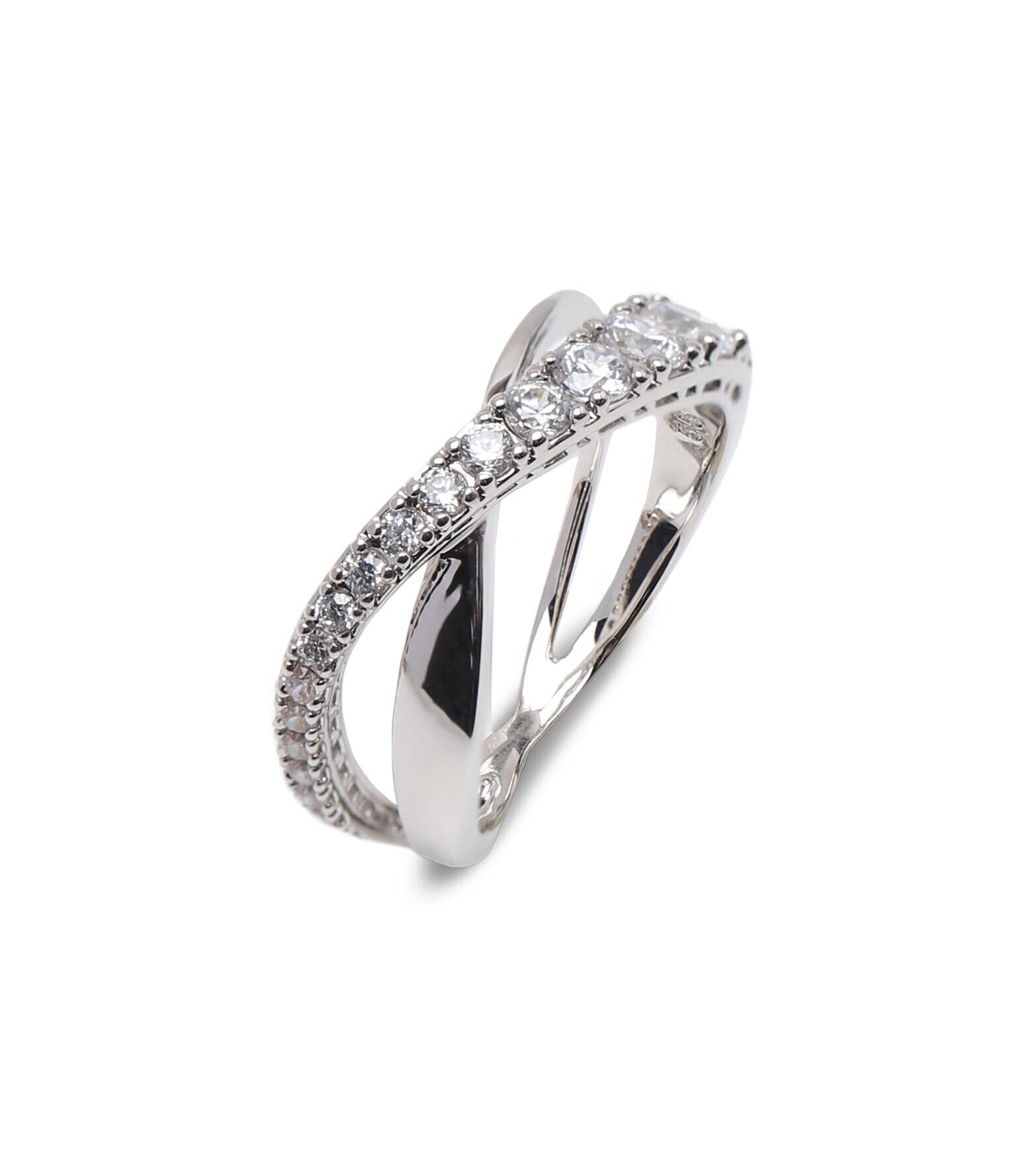 Swarovski Inel TWIST RING ROWS