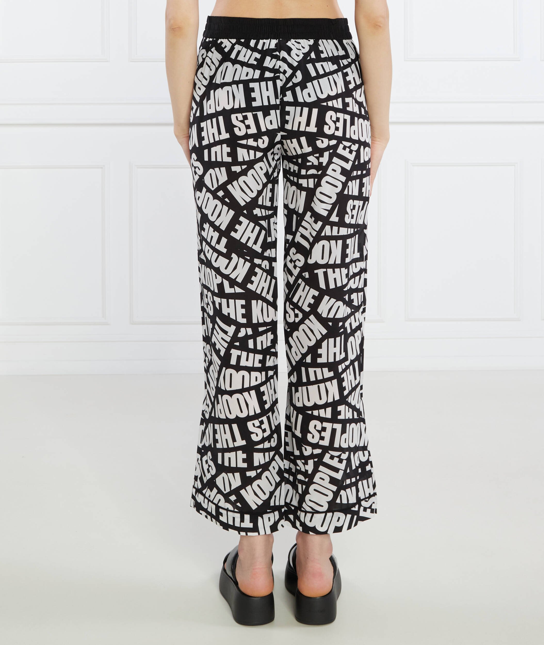 The Kooples De mătase pantaloni | Straight fit