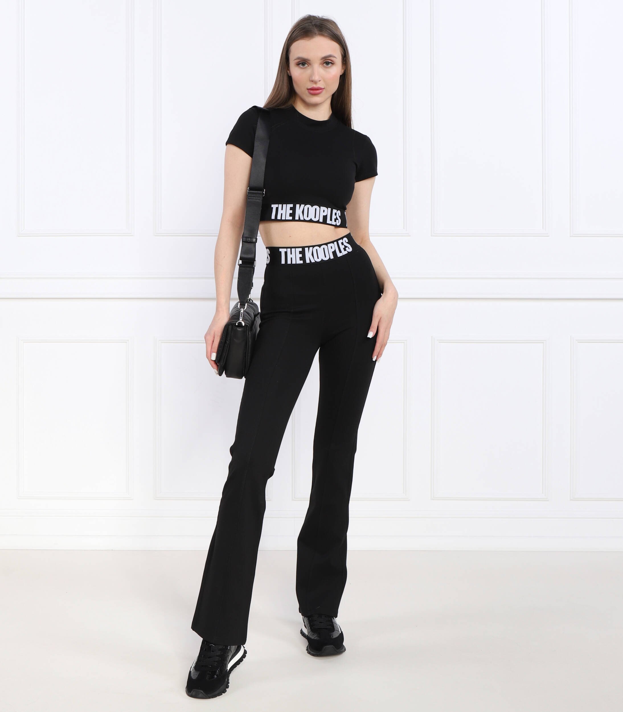The Kooples Pantaloni de trening | flare fit