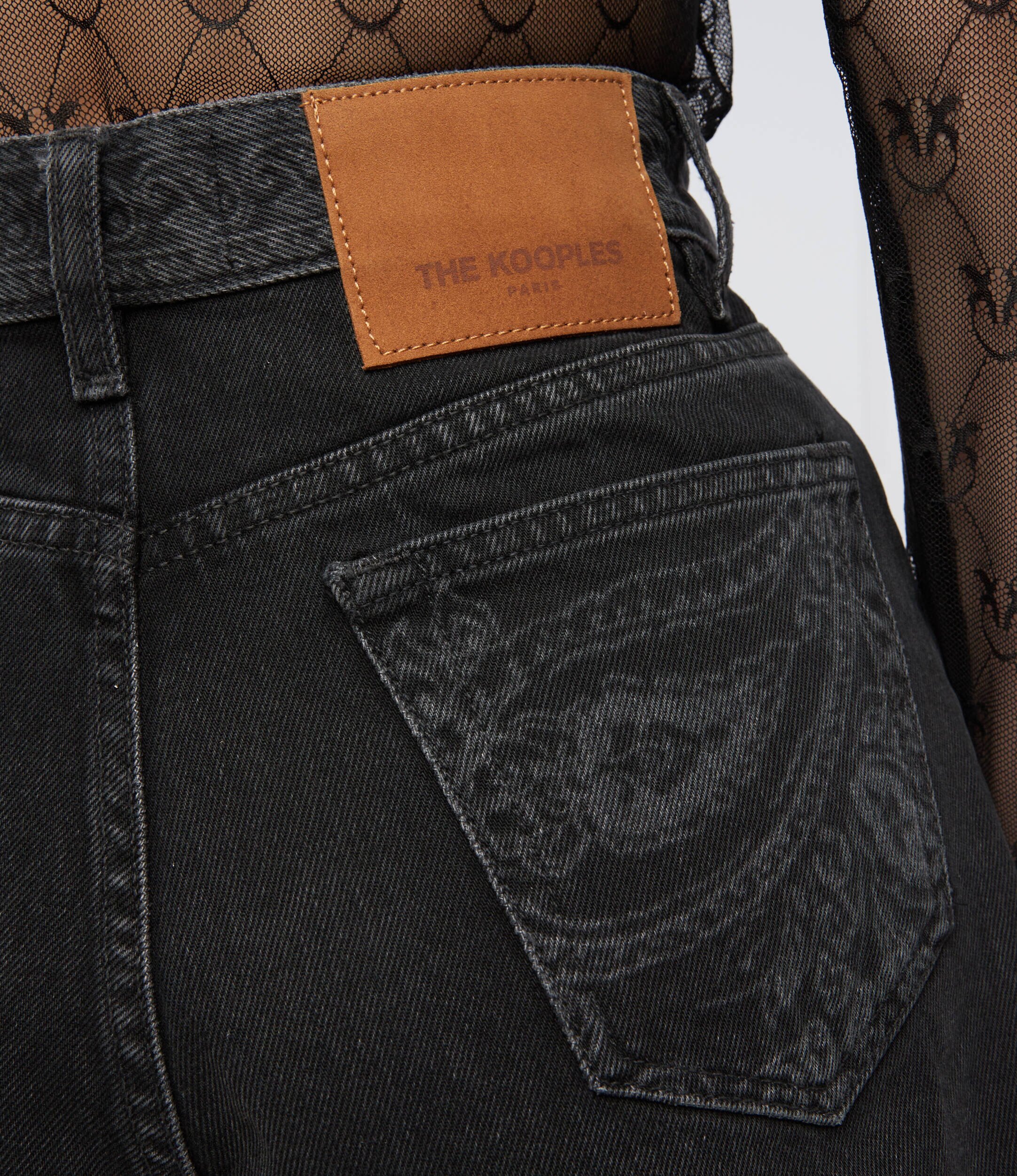The Kooples Pantaloni scurți | Mom Fit | high waist