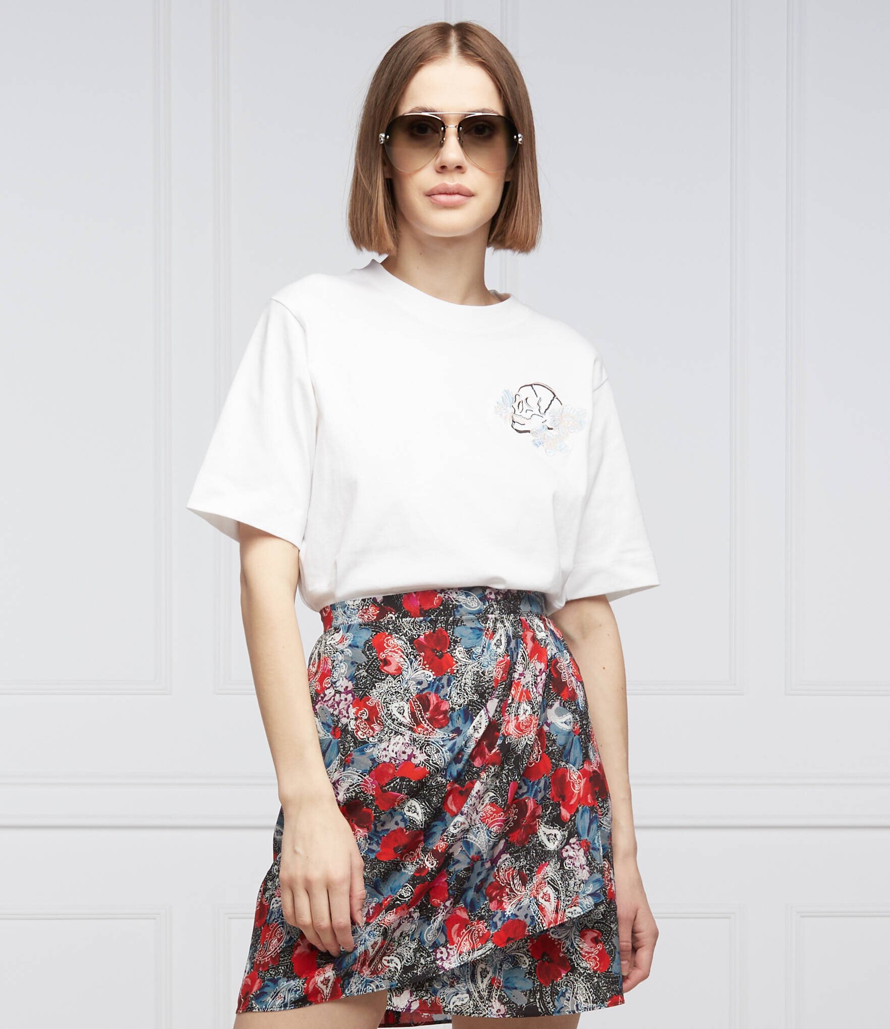 The Kooples Tricou | Cropped Fit