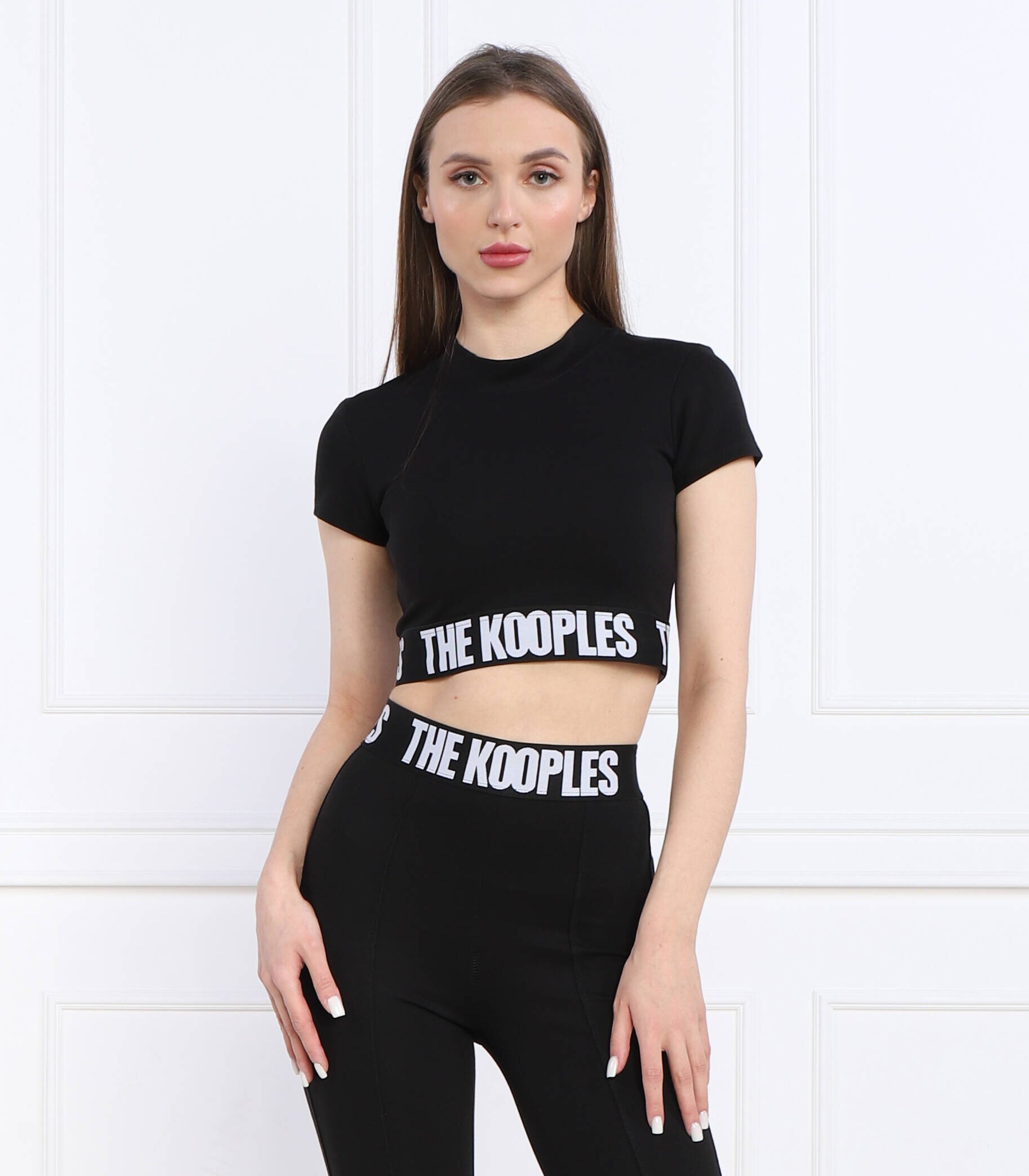 The Kooples Tricou | Cropped Fit