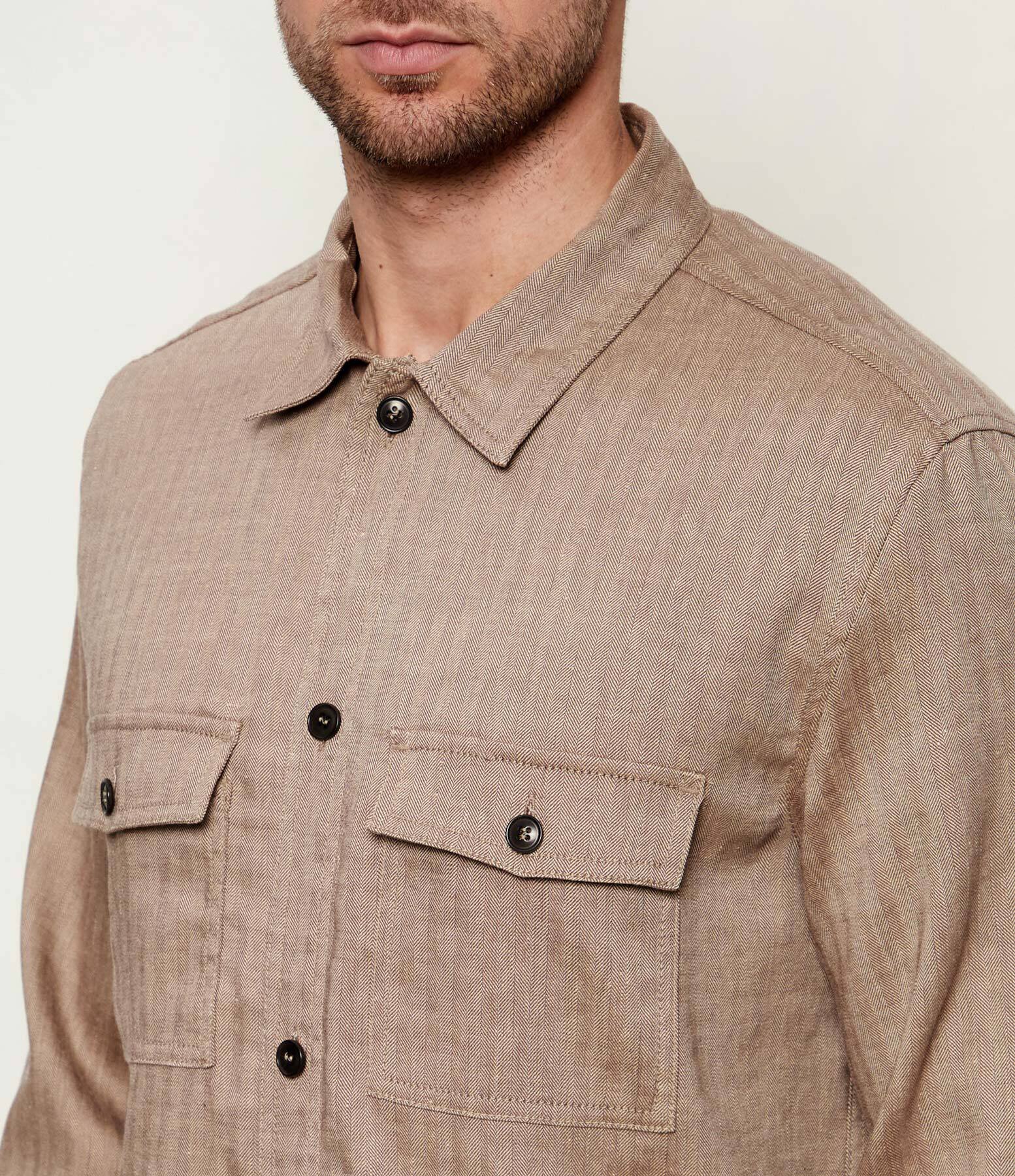 TIGER OF SWEDEN De in cămașă Bishop | Oversize fit cu adaos de lână