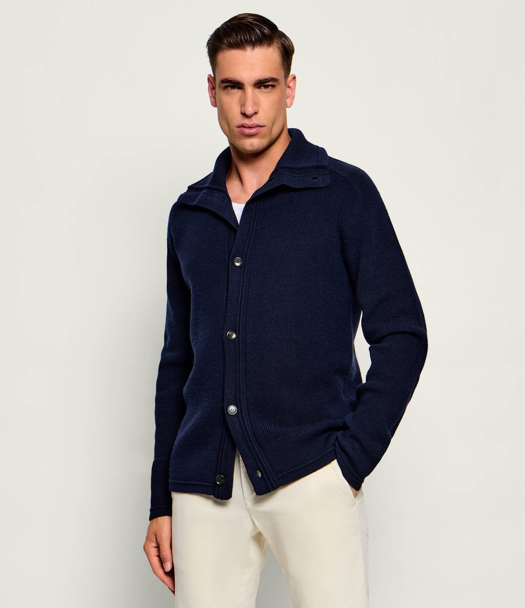 TIGER OF SWEDEN De lână cardigan Leander | regular fit