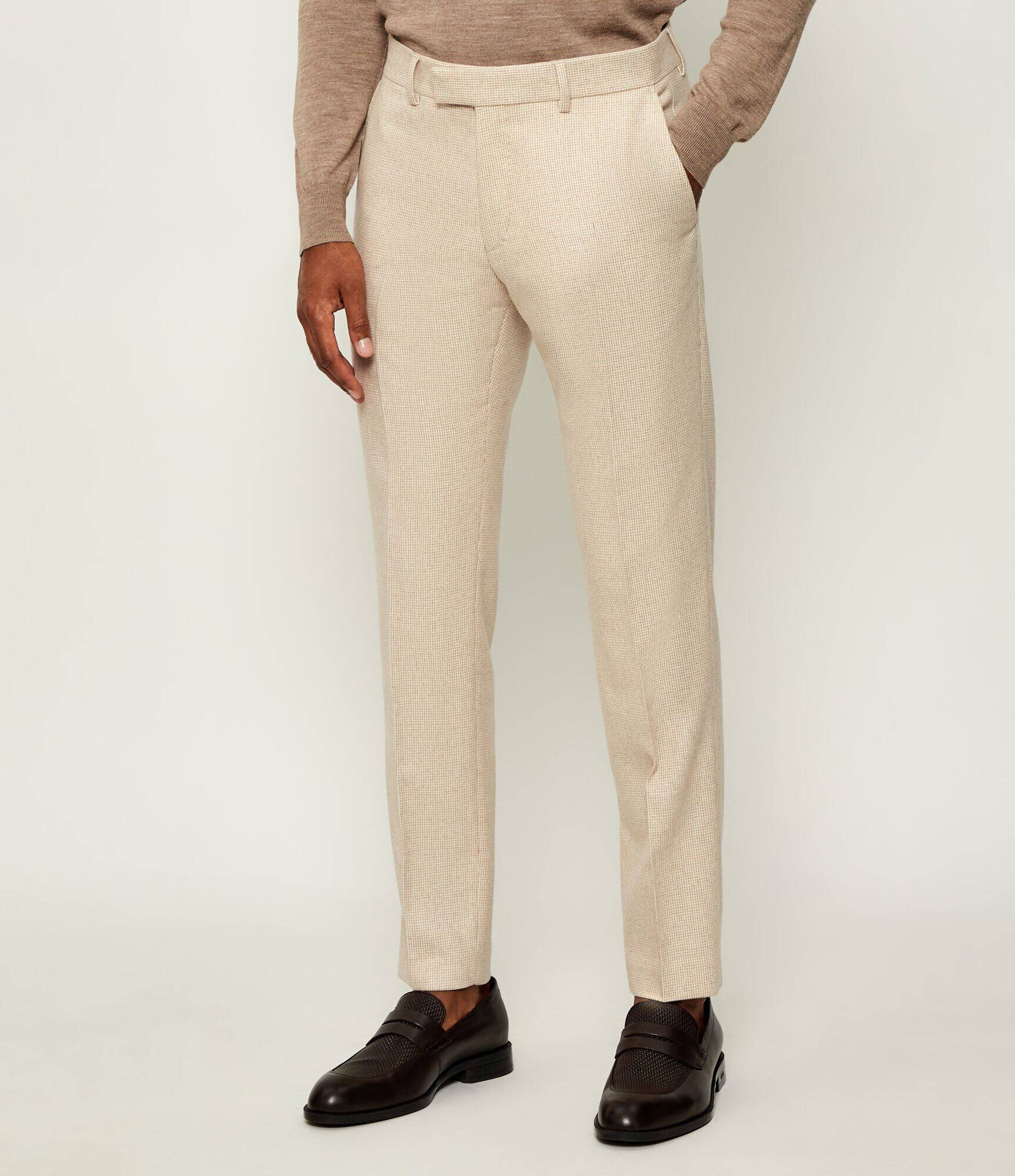 TIGER OF SWEDEN De lână pantaloni chino Mix & Match | Slim Fit