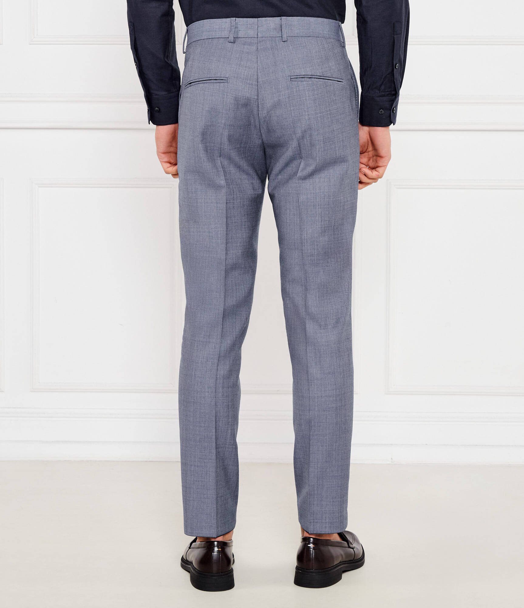 TIGER OF SWEDEN De lână pantaloni chino Tenuta | Slim Fit