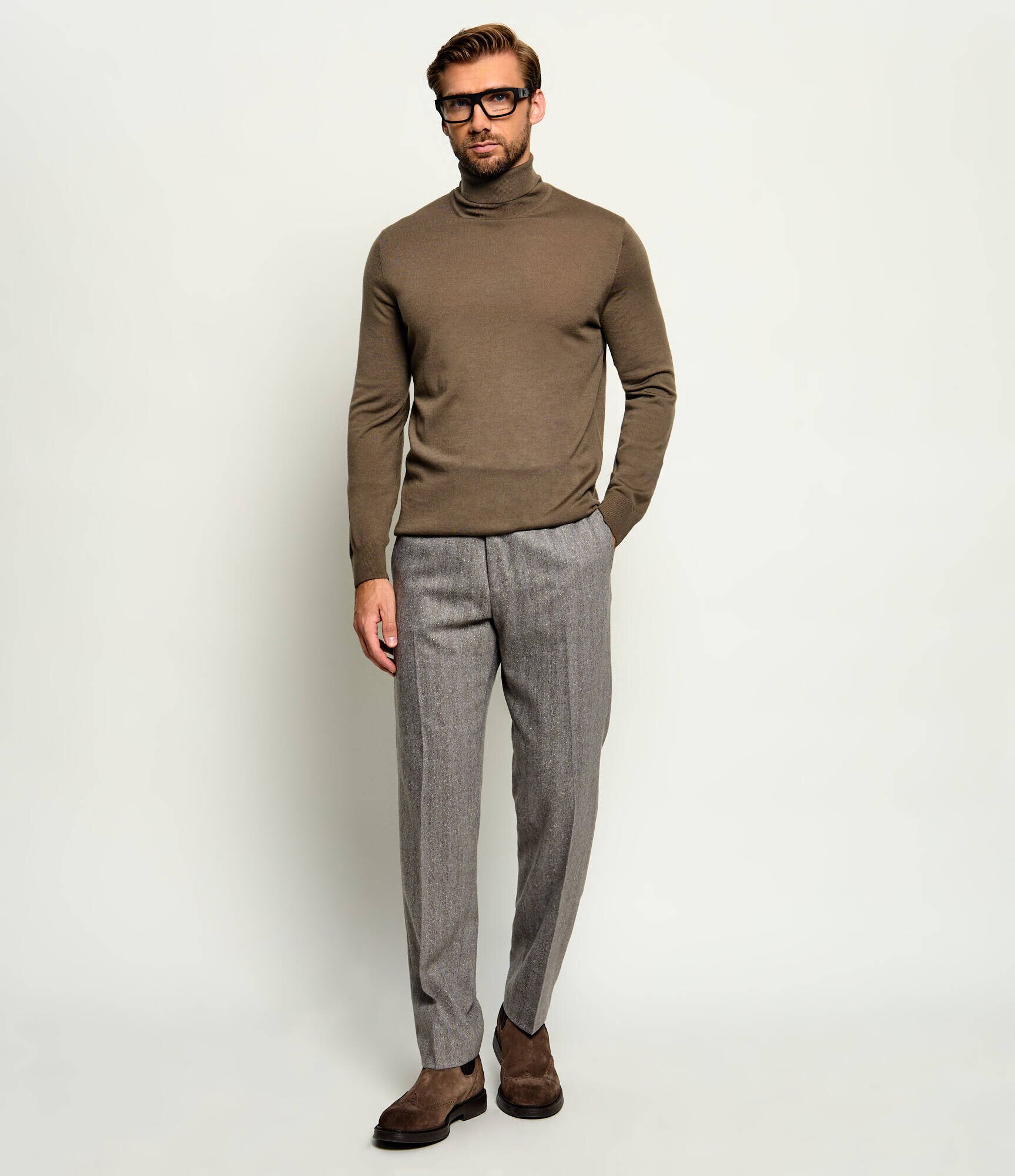TIGER OF SWEDEN De lână pantaloni Tense A | regular fit cu adaos de mătase