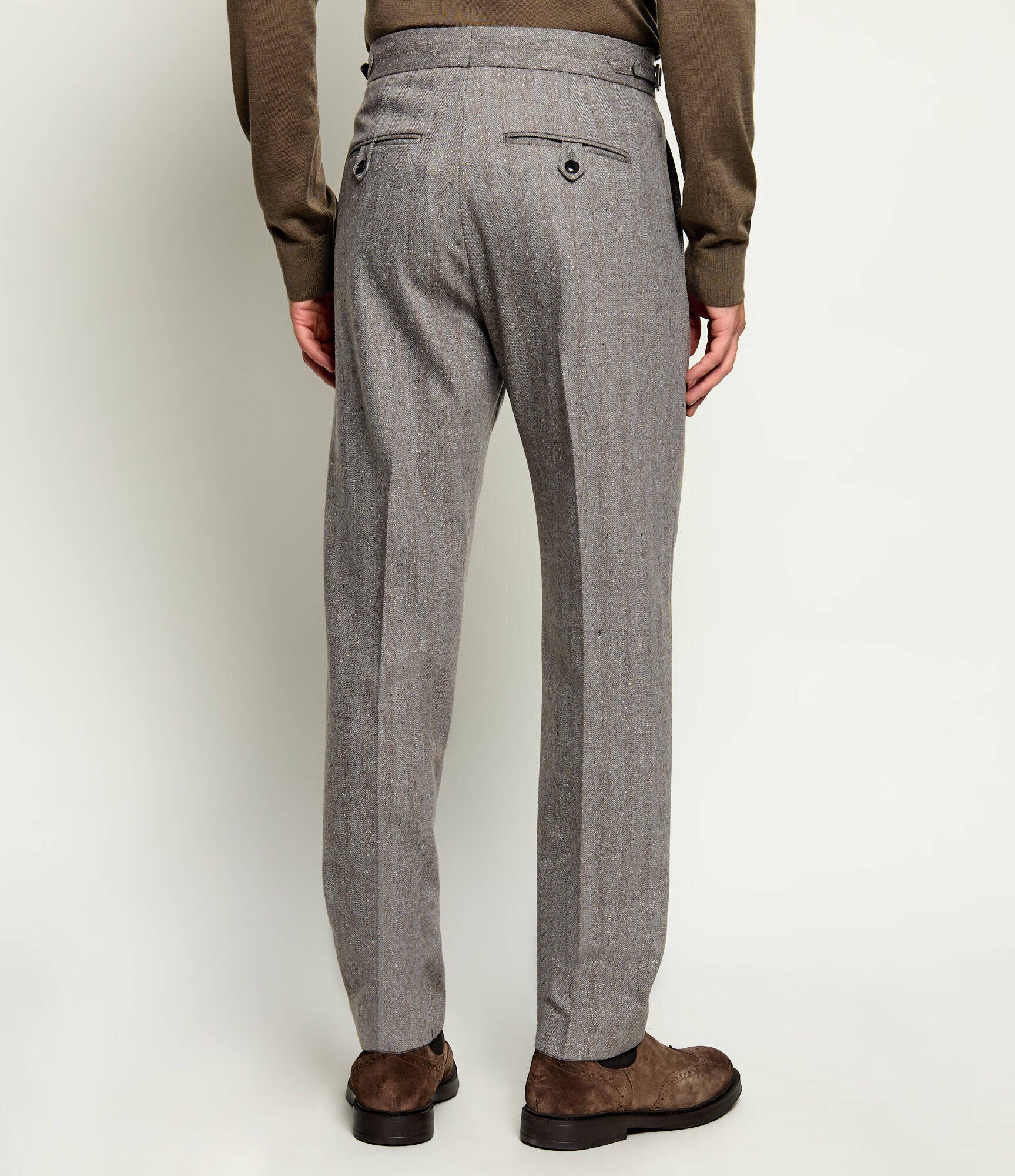 TIGER OF SWEDEN De lână pantaloni Tense A | regular fit cu adaos de mătase