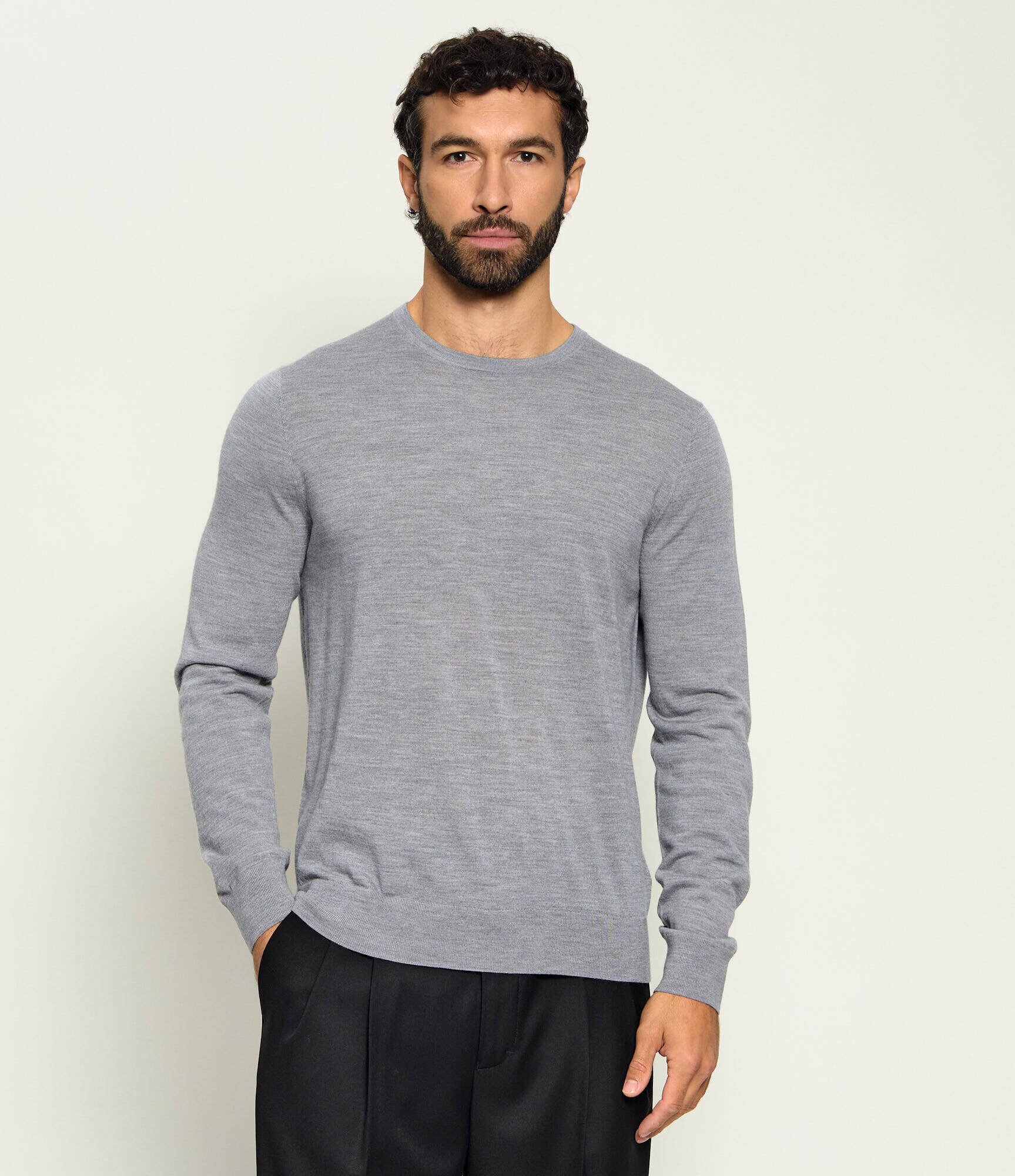 TIGER OF SWEDEN De lână pulover Connor Rws | regular fit