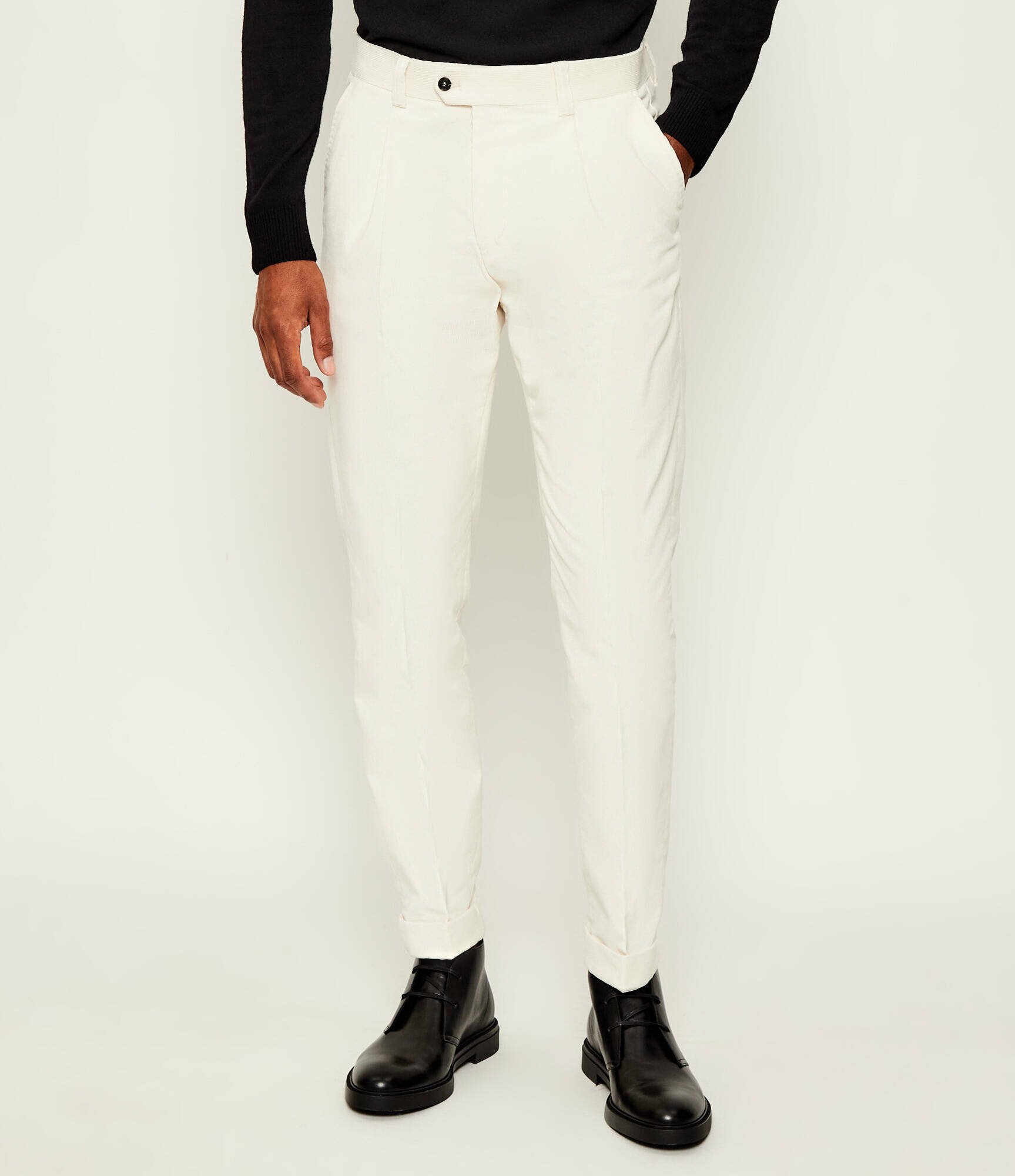 TIGER OF SWEDEN Pantaloni Separate | Slim Fit | catifea reiată