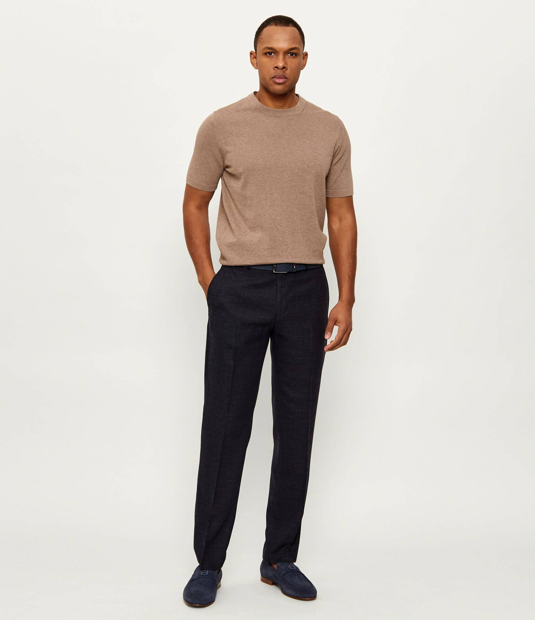 TIGER OF SWEDEN Pantaloni Tense | regular fit cu adaos de lână