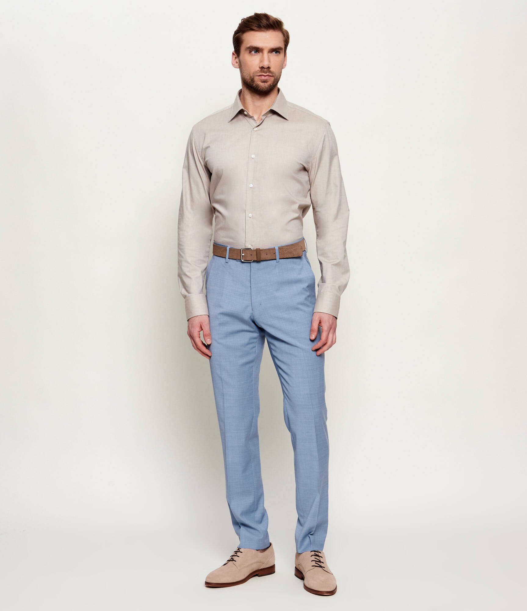 TIGER OF SWEDEN Pantaloni Tenuta | Slim Fit cu adaos de lână