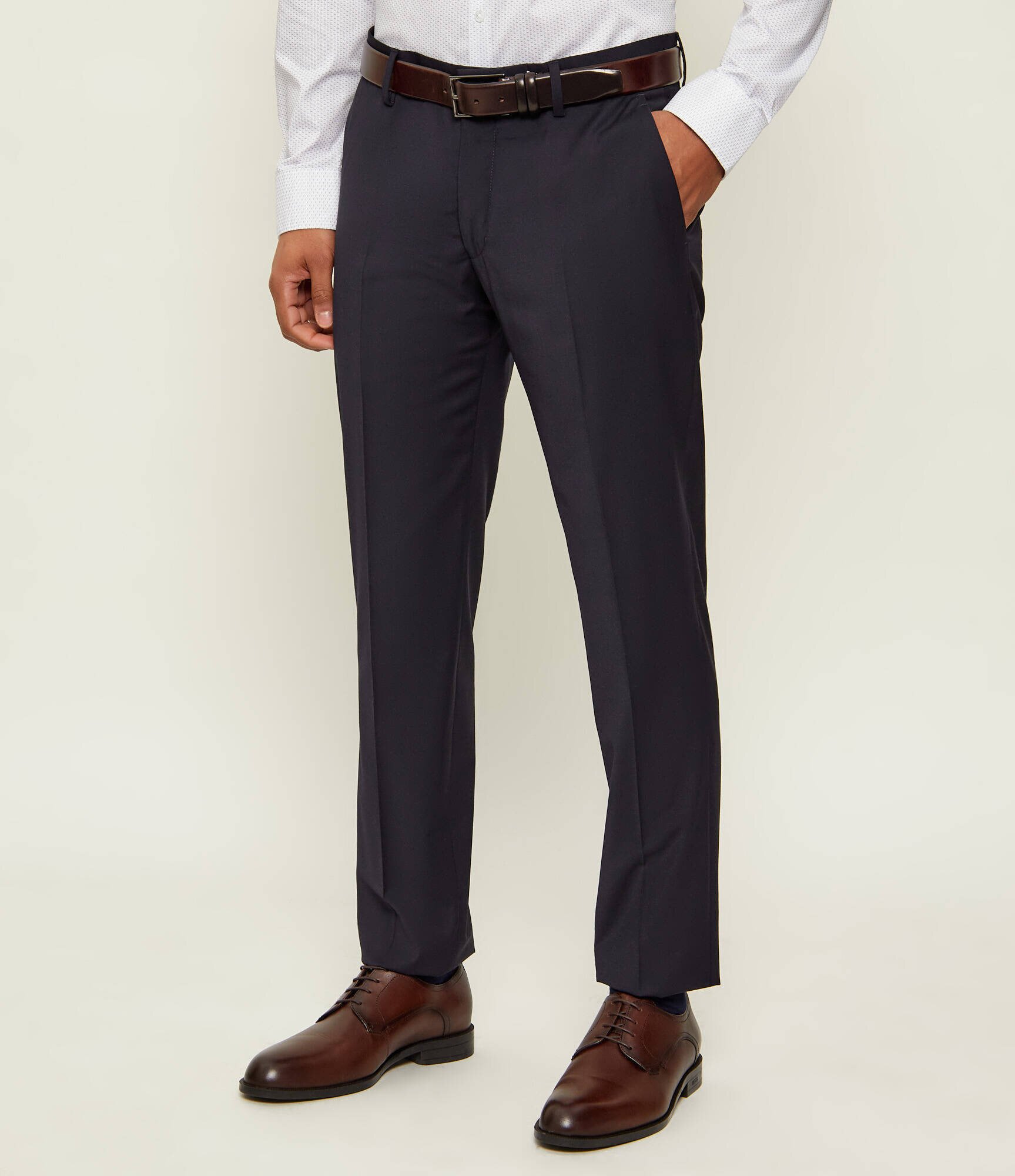 TIGER OF SWEDEN Pantaloni Tenutas | Slim Fit cu adaos de lână