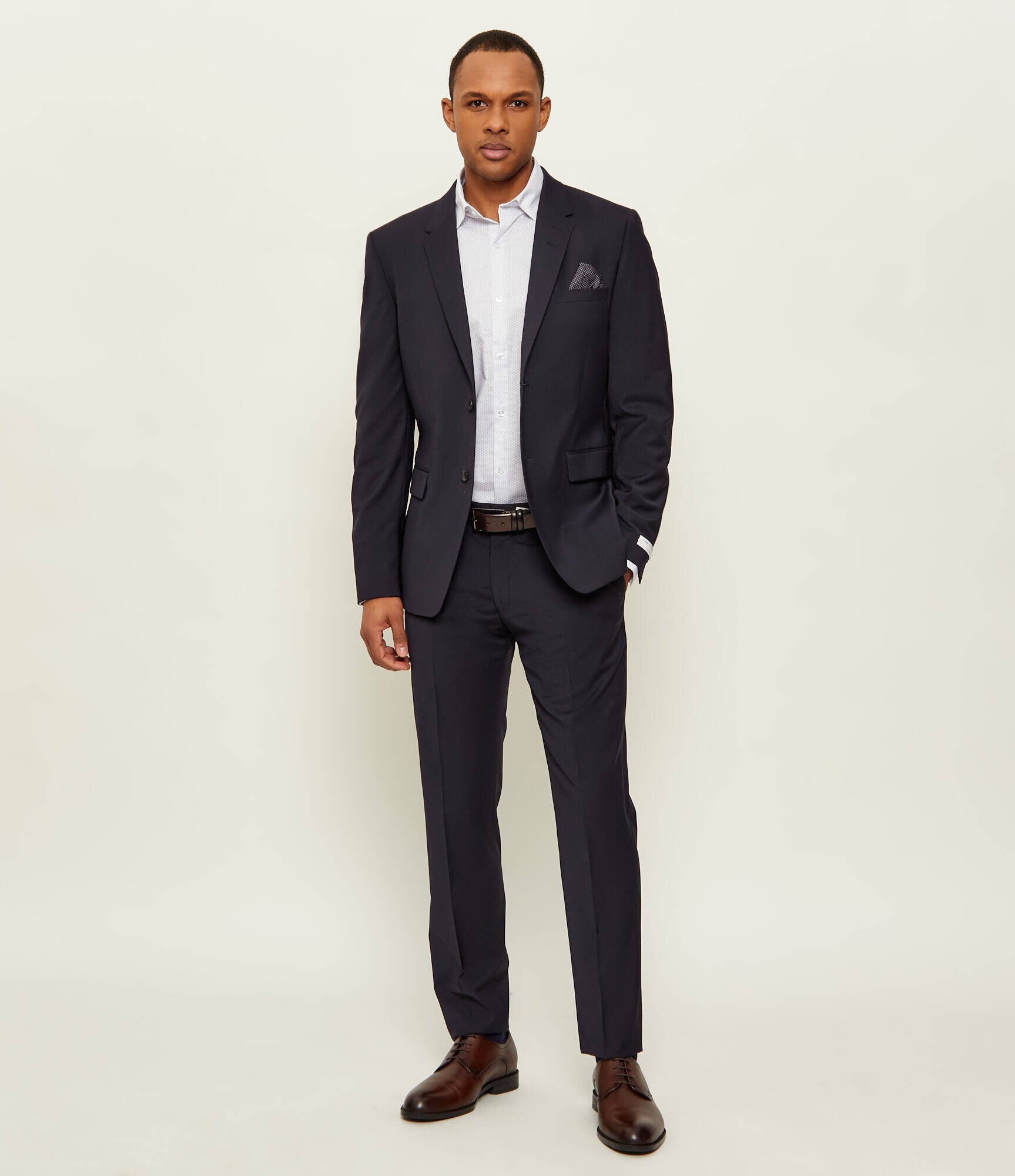 TIGER OF SWEDEN Pantaloni Tenutas | Slim Fit cu adaos de lână