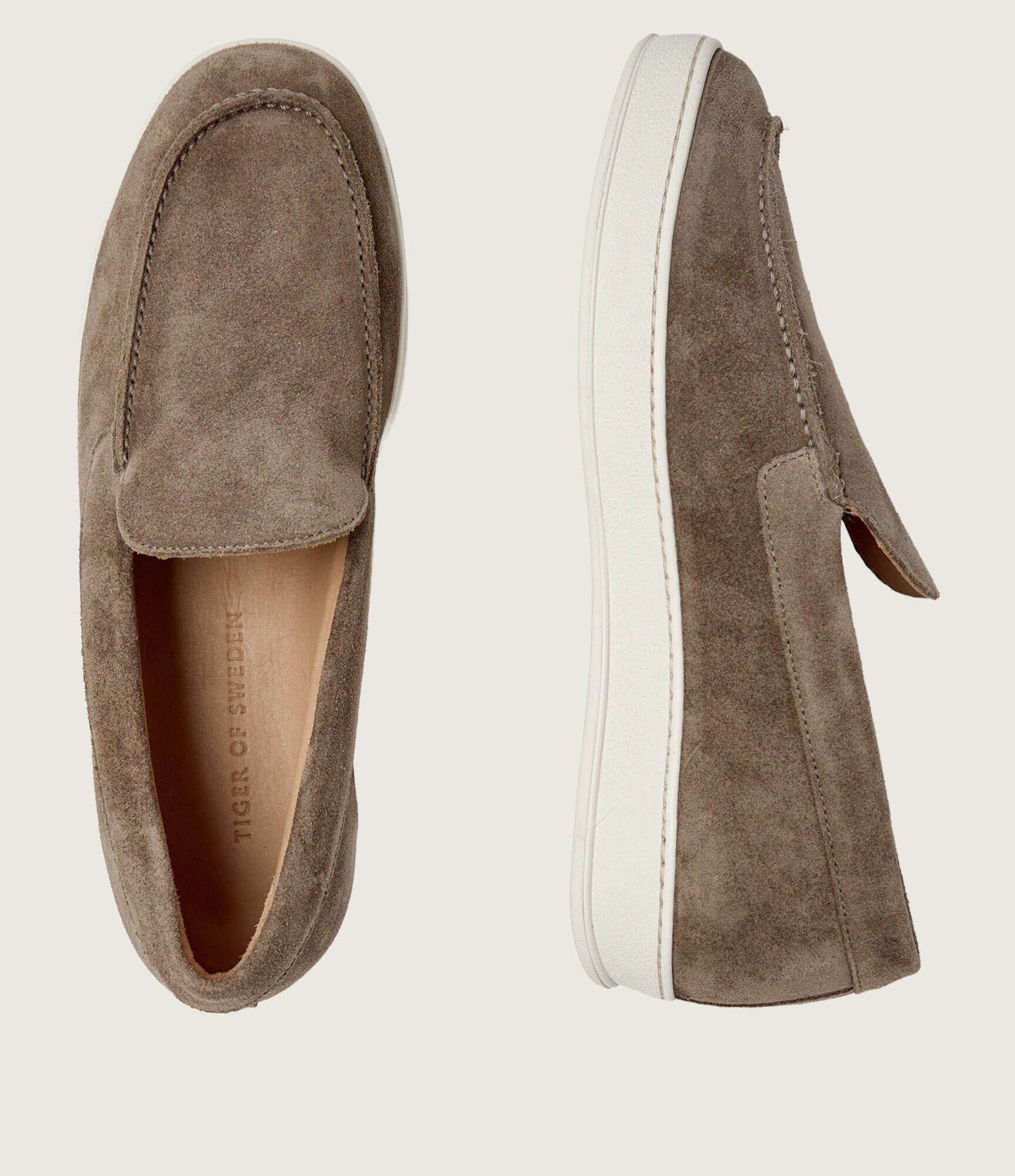 TIGER OF SWEDEN Pantofi loafer Remis | piele întoarsă
