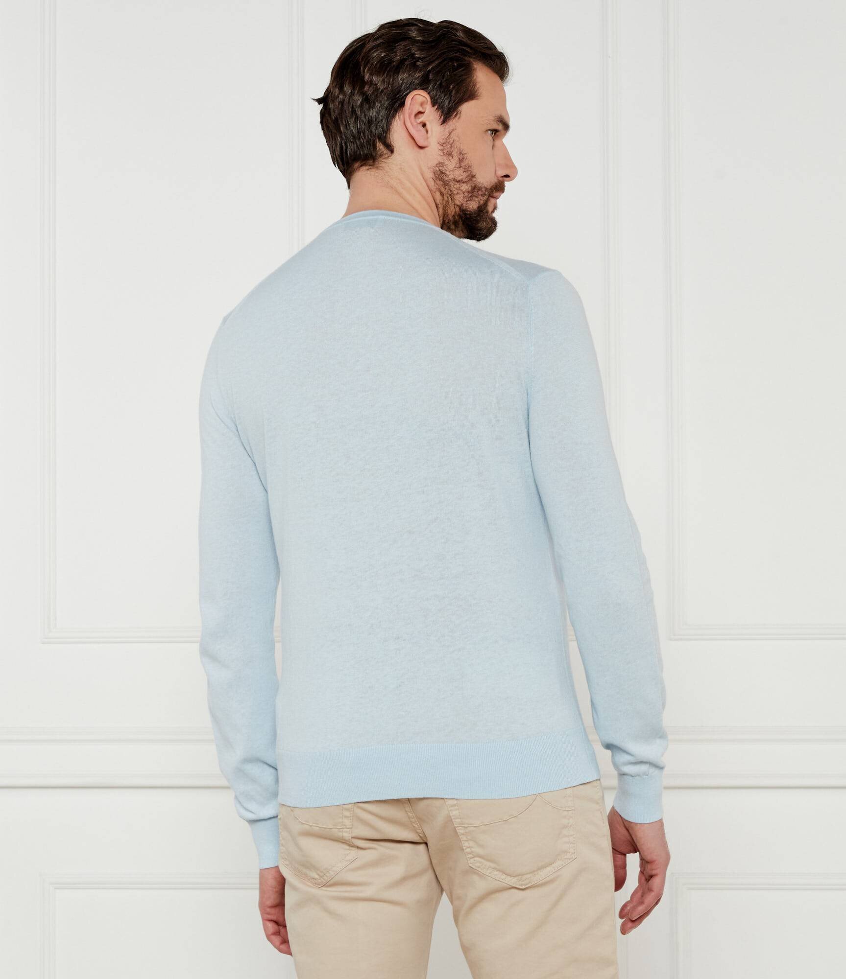 TIGER OF SWEDEN Pulover Connor L | Slim Fit | cu adaos de in