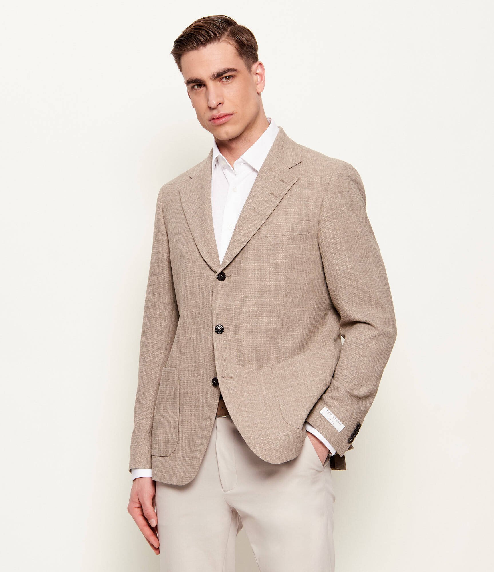 TIGER OF SWEDEN Sacou Easer PP | Slim Fit cu adaos de lână