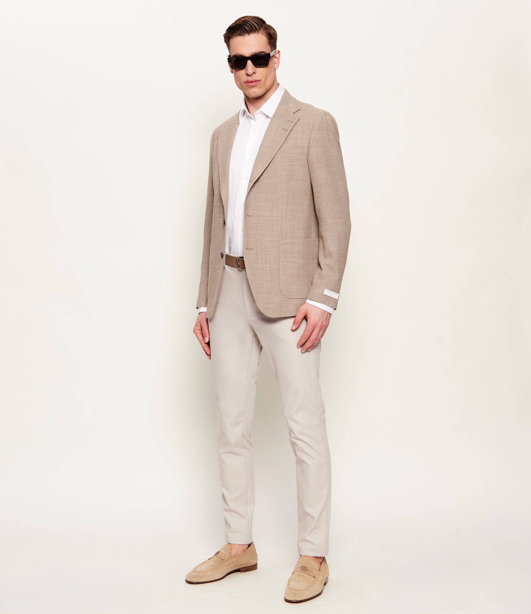 TIGER OF SWEDEN Sacou Easer PP | Slim Fit cu adaos de lână