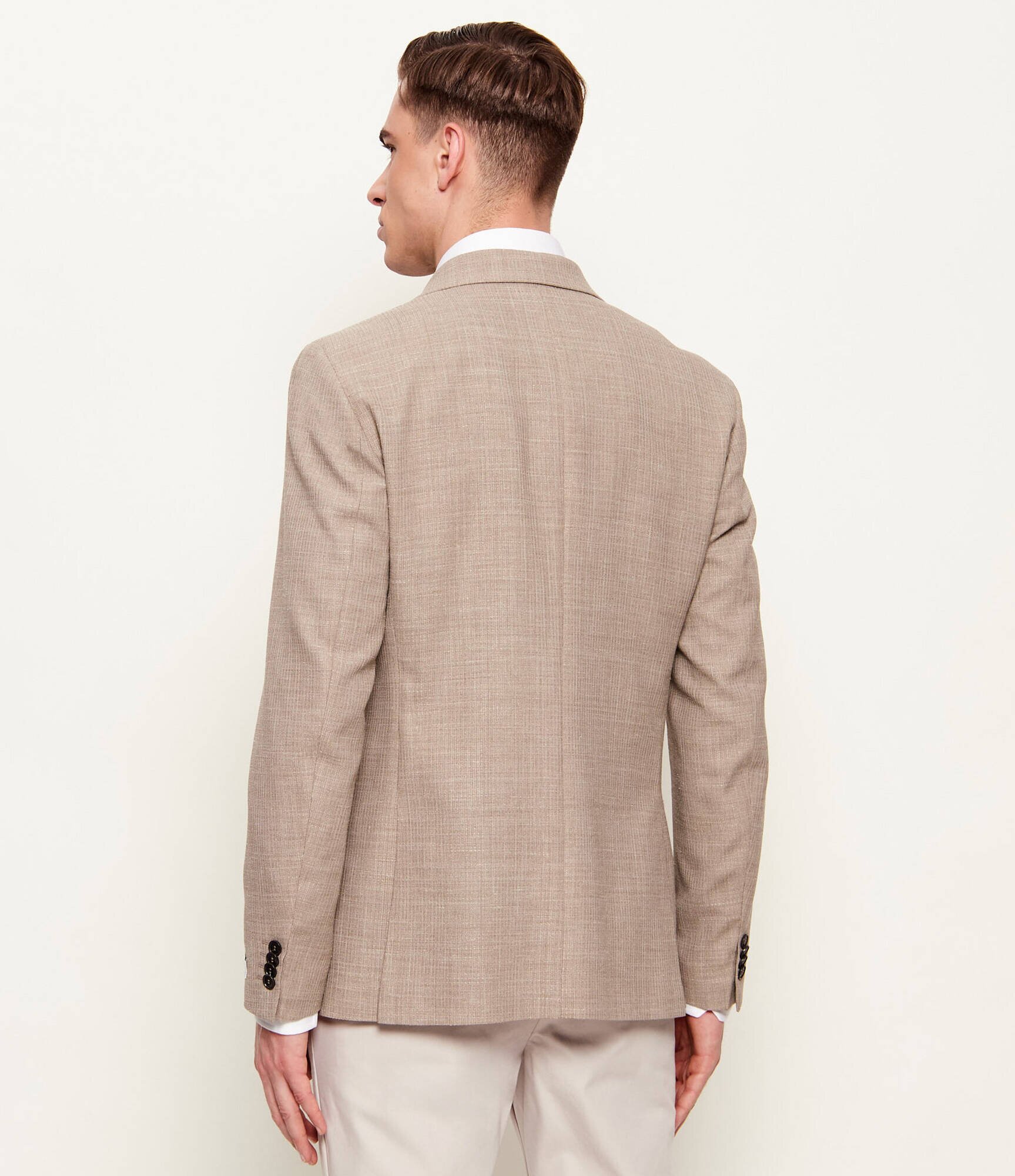 TIGER OF SWEDEN Sacou Easer PP | Slim Fit cu adaos de lână