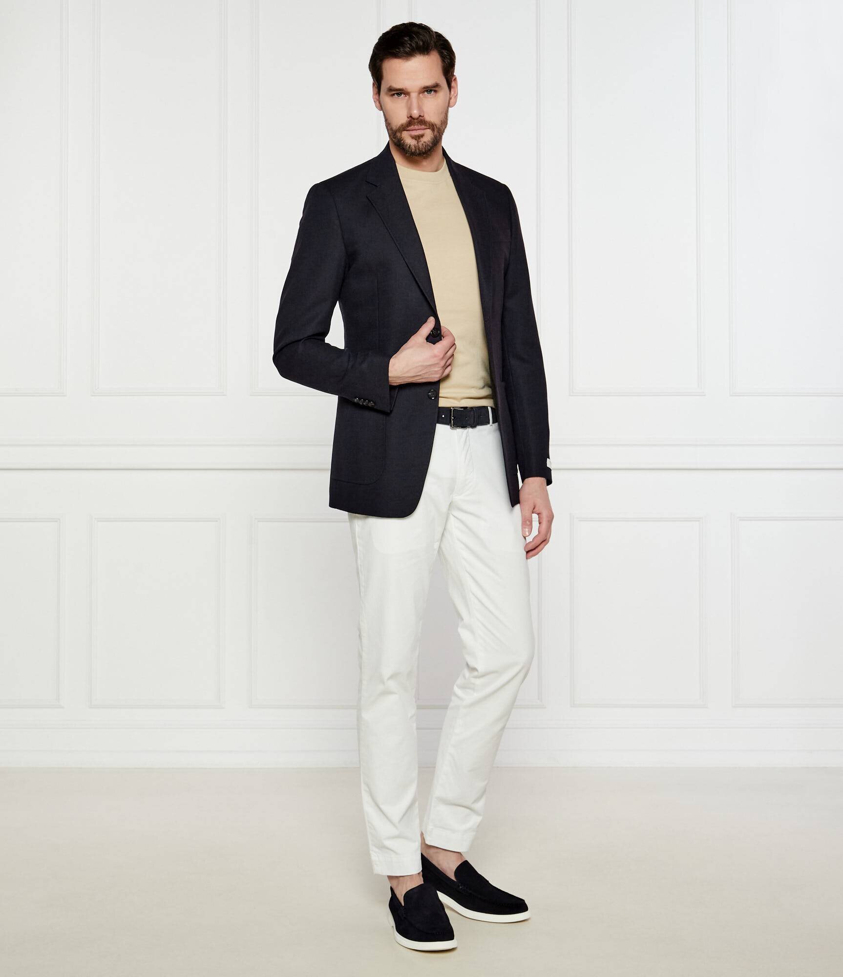 TIGER OF SWEDEN Sacou Justin HL | Regular Fit cu adaos de lână