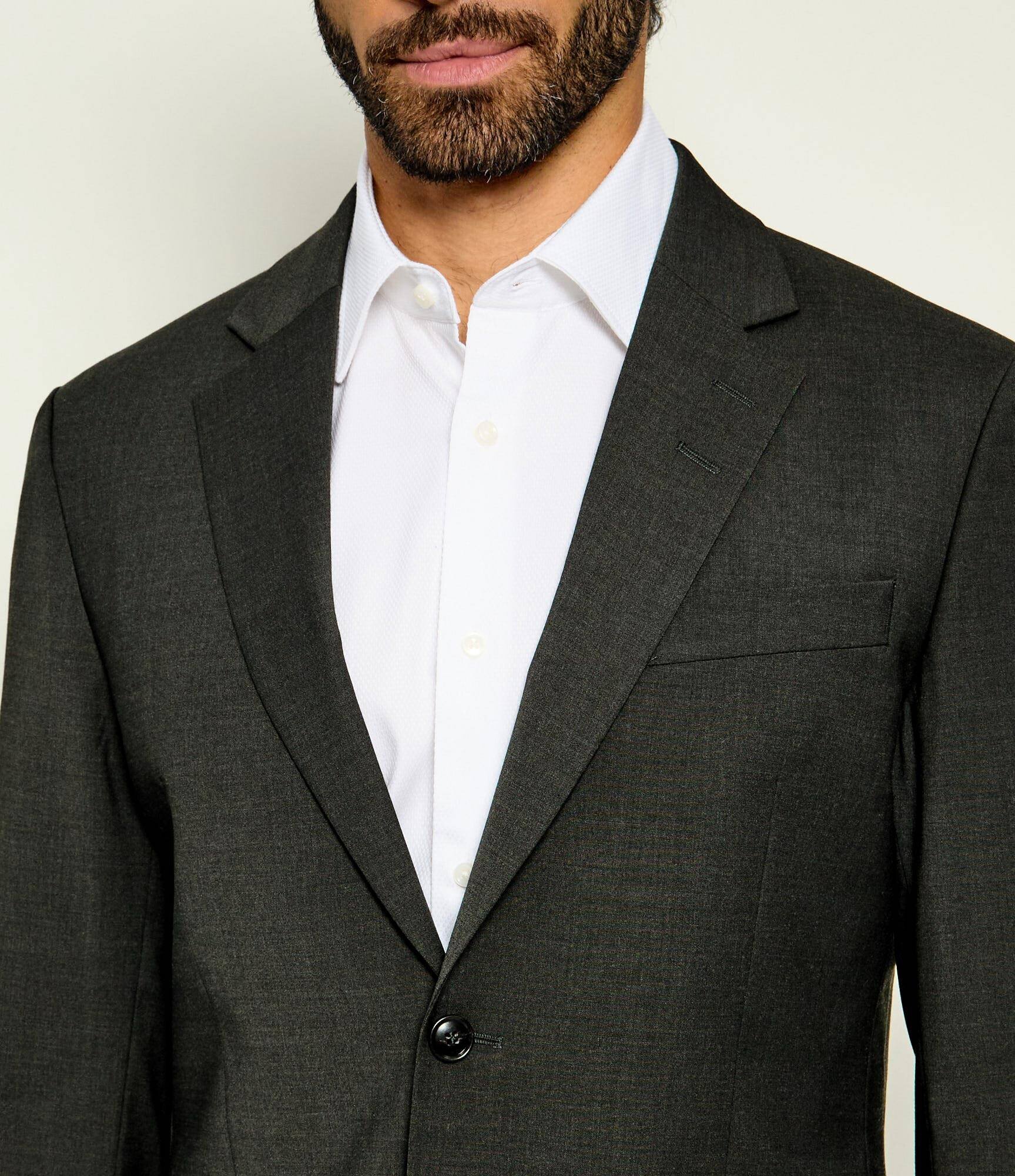 TIGER OF SWEDEN Sacou Justins | Slim Fit cu adaos de lână