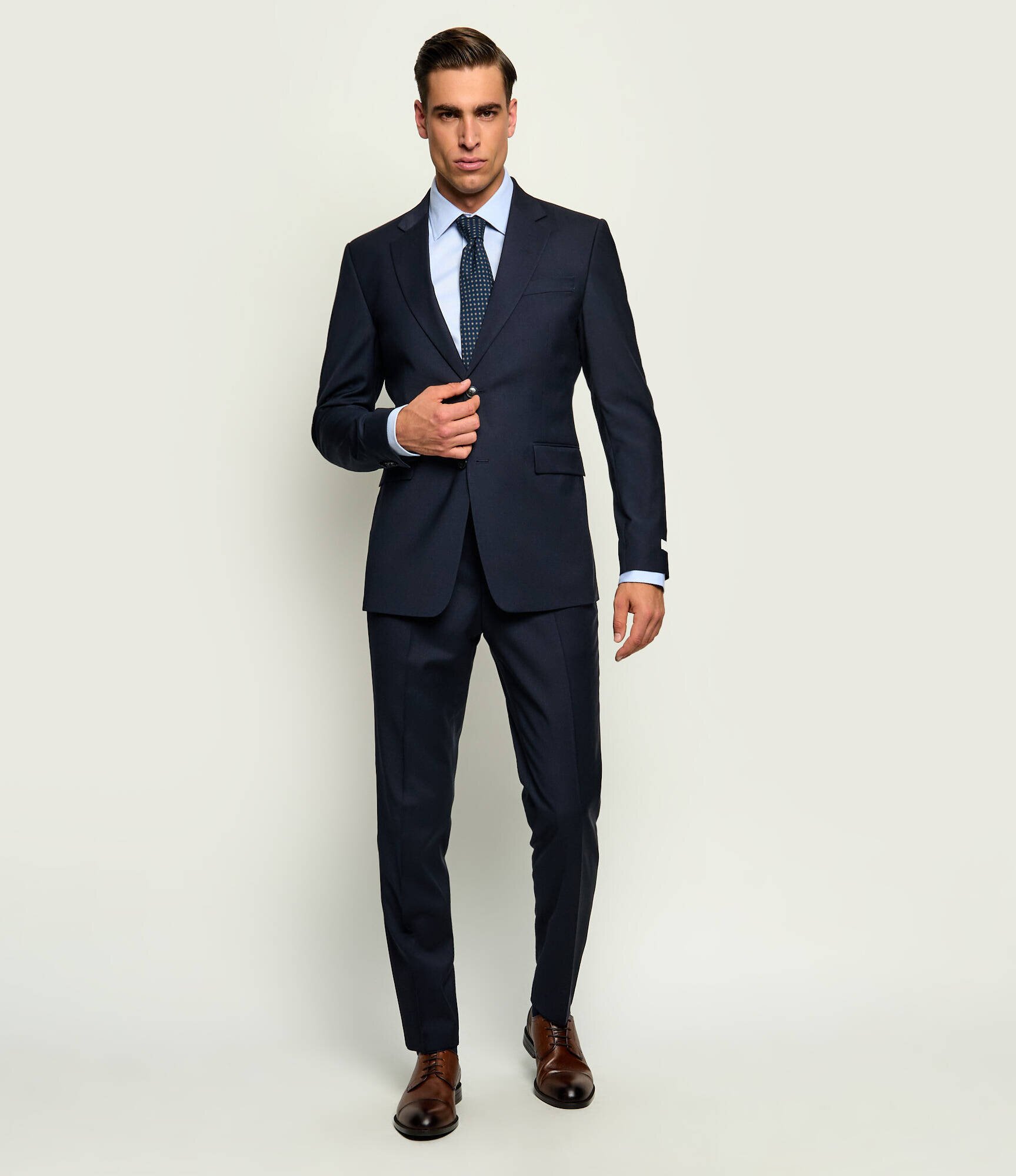 TIGER OF SWEDEN Sacou Justins | Slim Fit cu adaos de lână