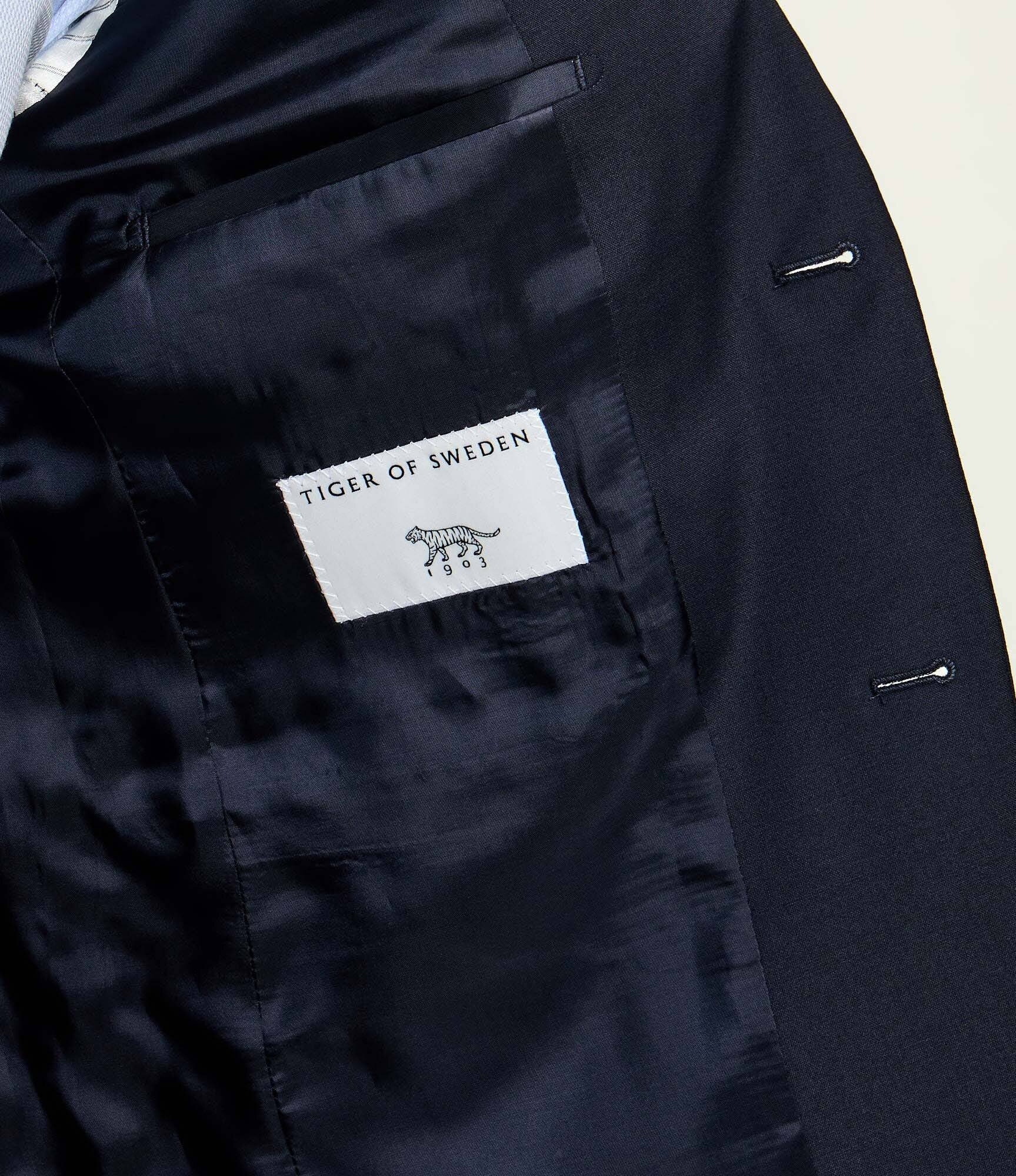 TIGER OF SWEDEN Sacou Justins | Slim Fit cu adaos de lână