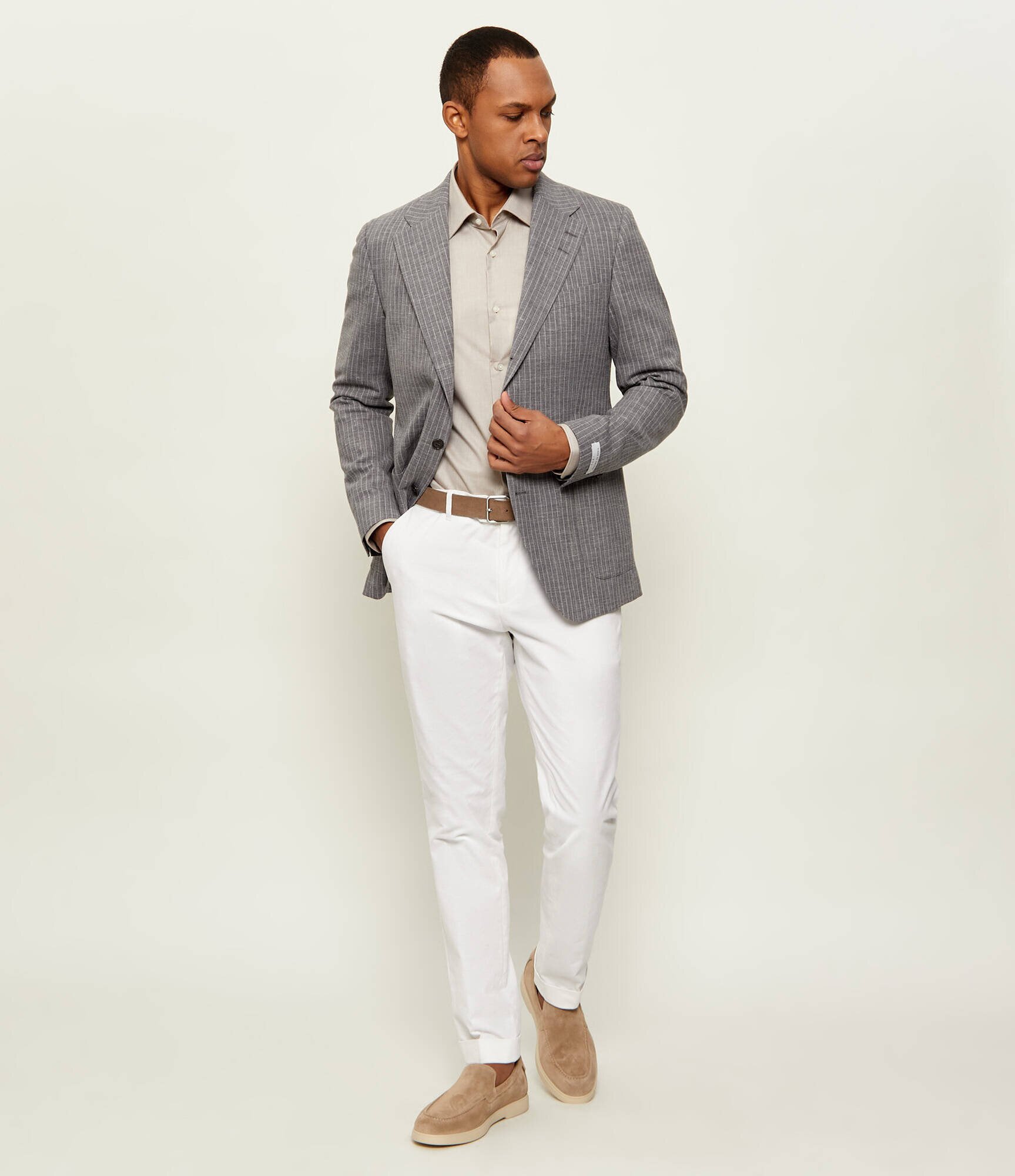 TIGER OF SWEDEN Sacou Mix & Match | regular fit cu adaos de lână