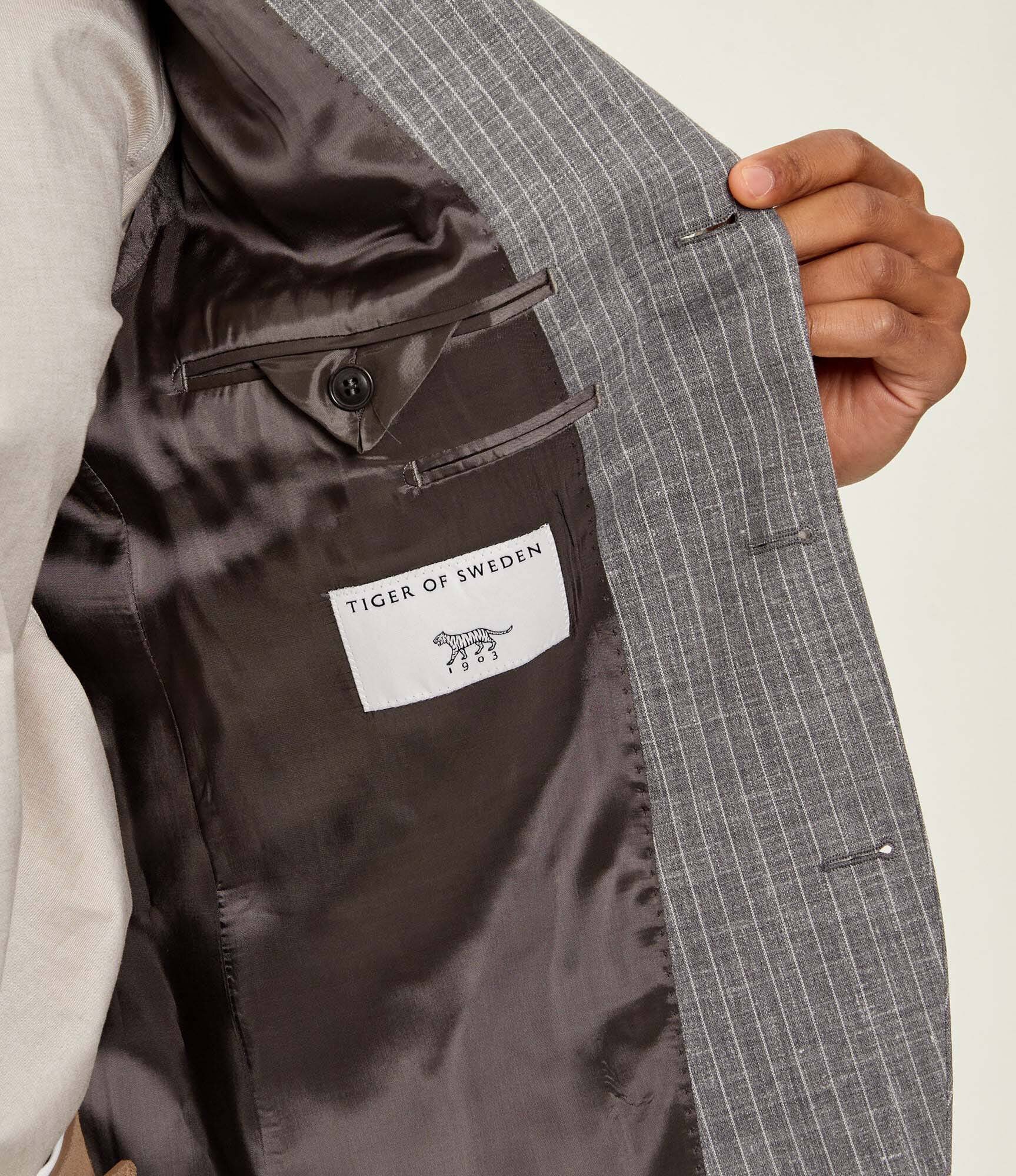 TIGER OF SWEDEN Sacou Mix & Match | regular fit cu adaos de lână