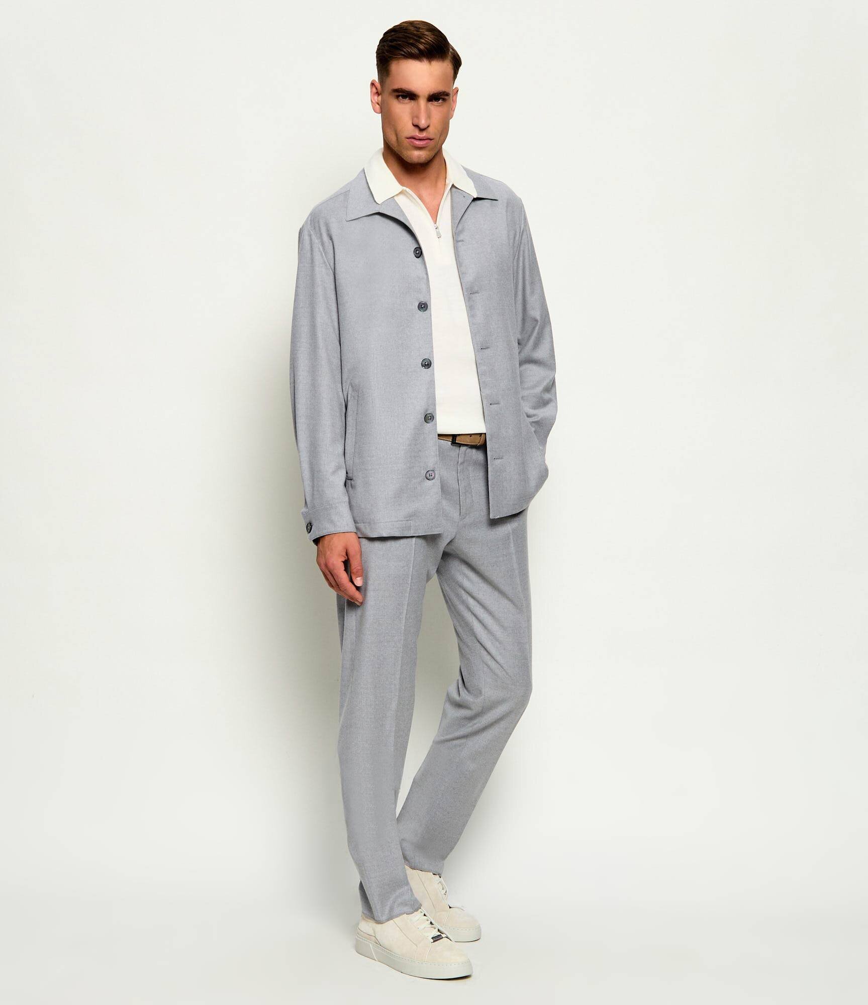 Tombolini De lână cămașă | regular fit
