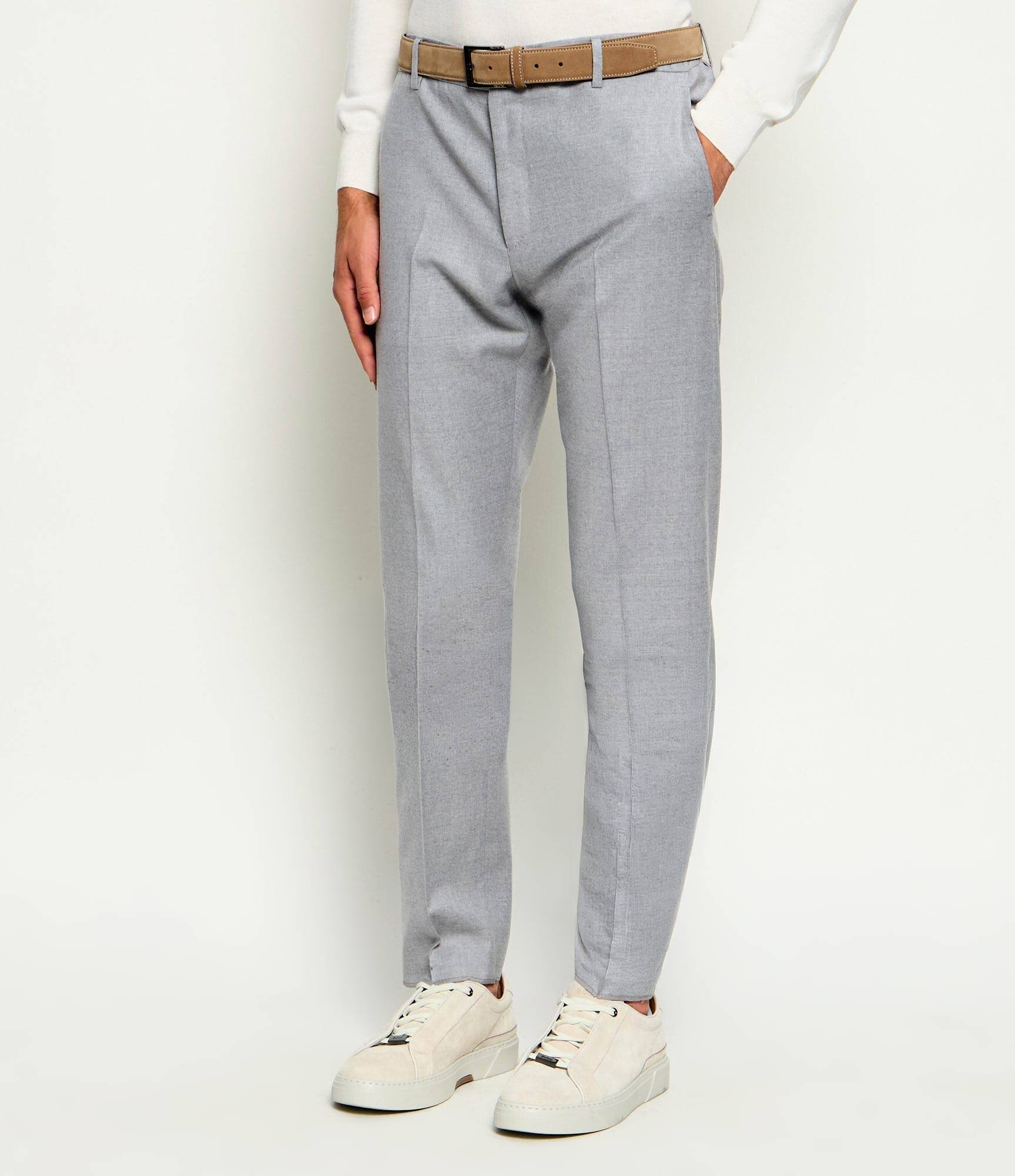 Tombolini De lână pantaloni chino Zero Gravity | Slim Fit