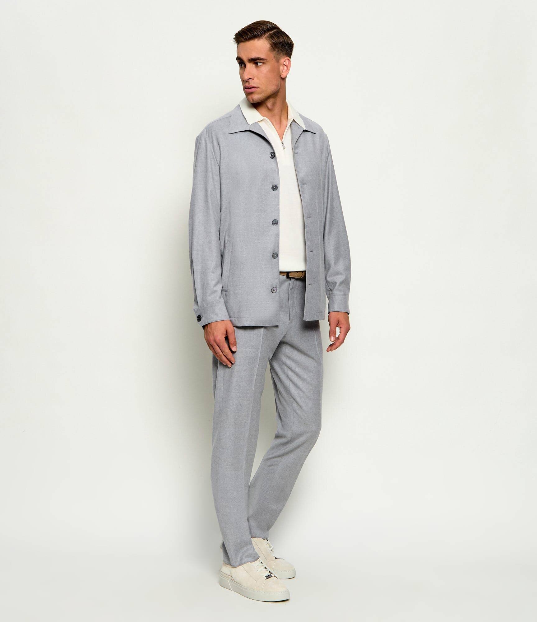 Tombolini De lână pantaloni chino Zero Gravity | Slim Fit
