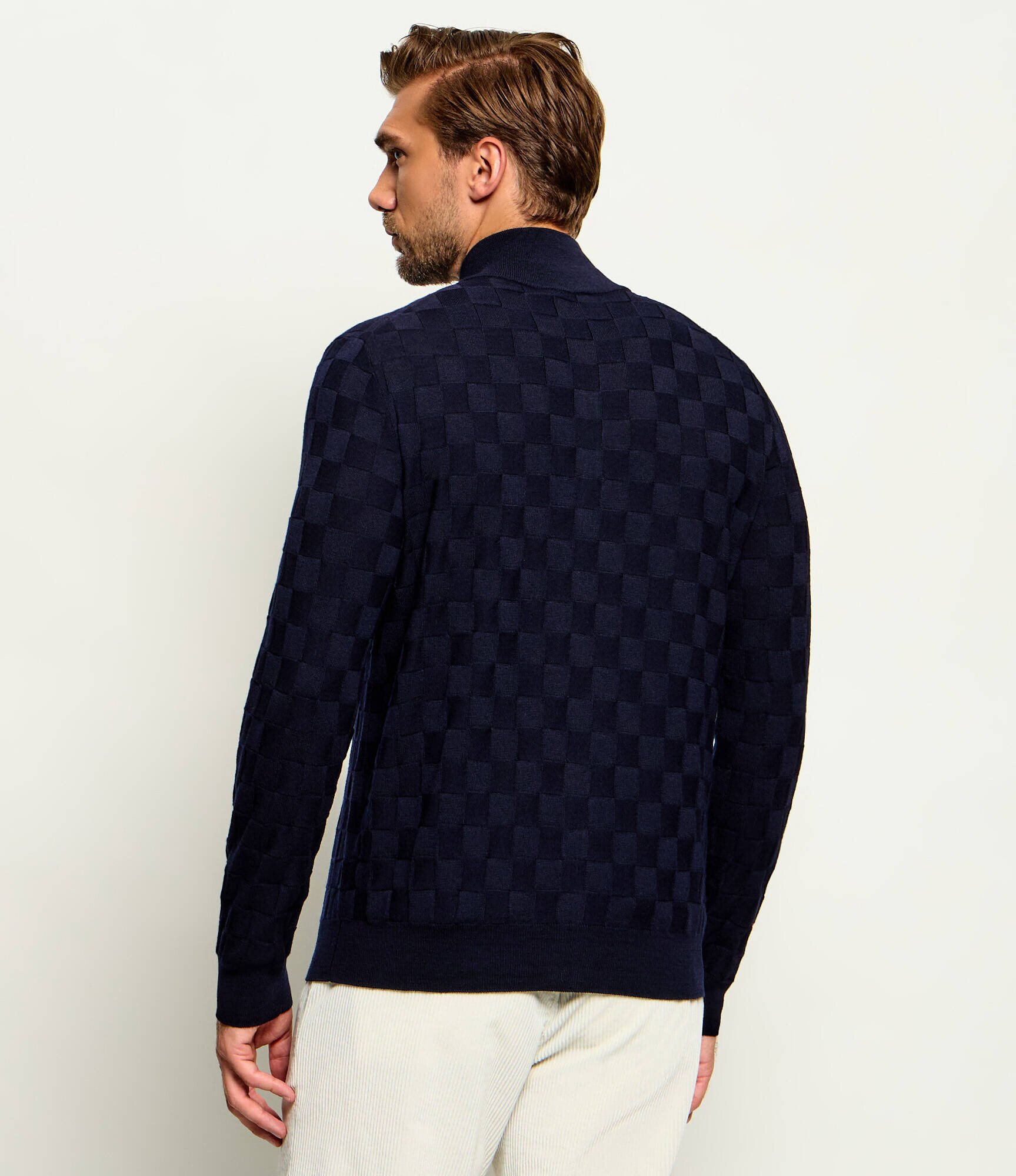 Tombolini De lână pulover | Slim Fit