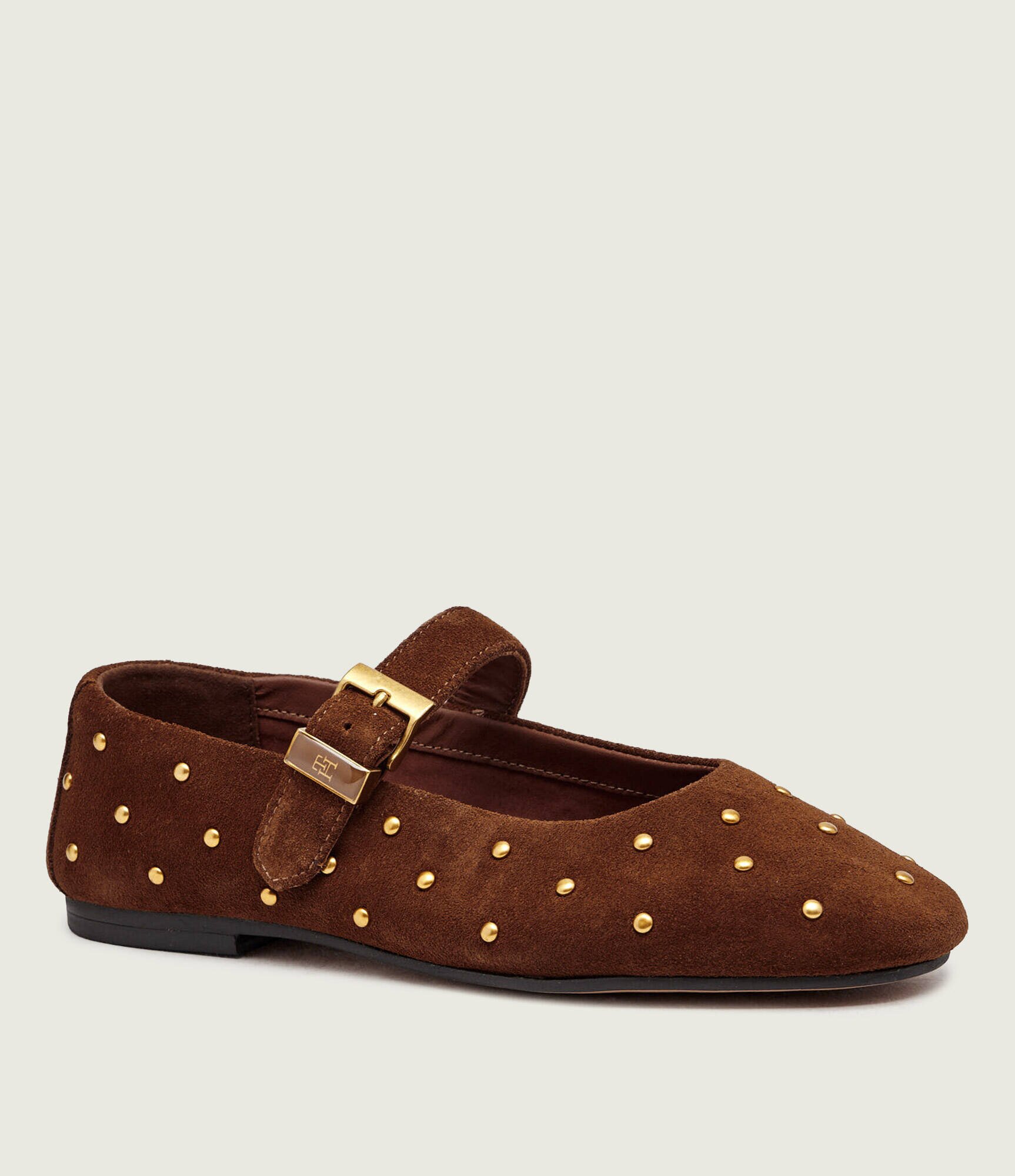 Tommy Hilfiger Balerini Mary Jane | piele întoarsă