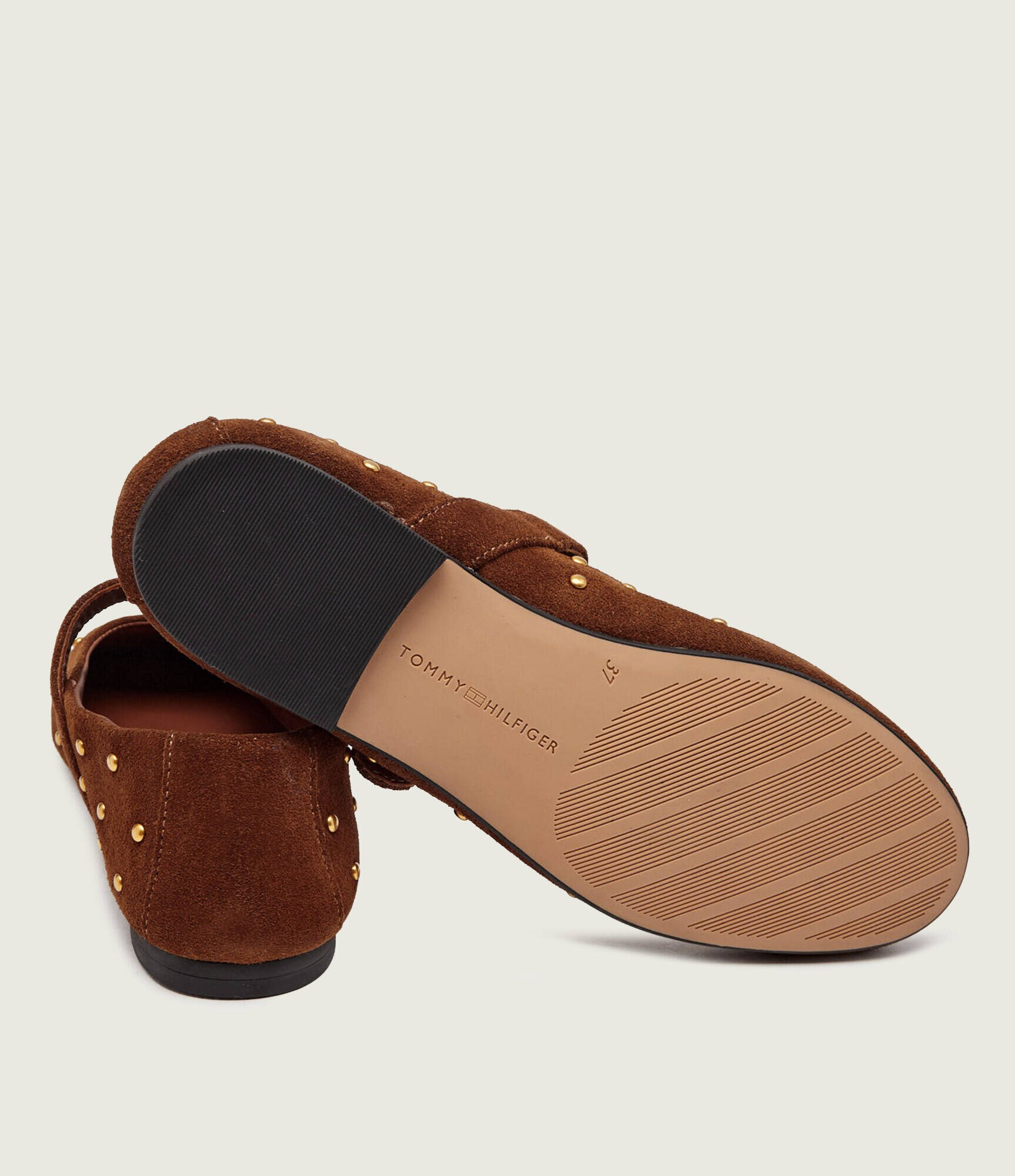 Tommy Hilfiger Balerini Mary Jane | piele întoarsă