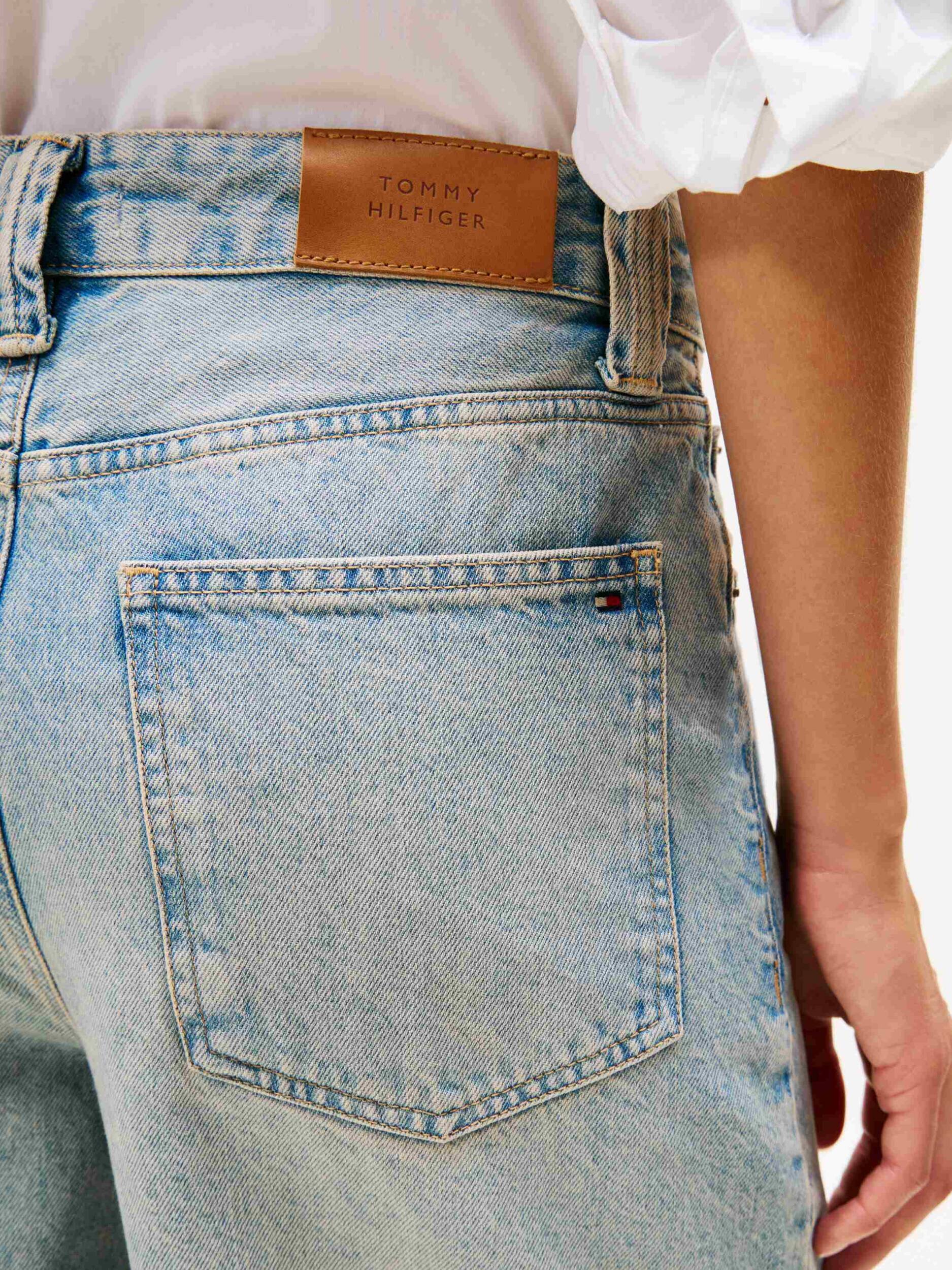 Tommy Hilfiger Blugi BARREL | Loose fit | high waist