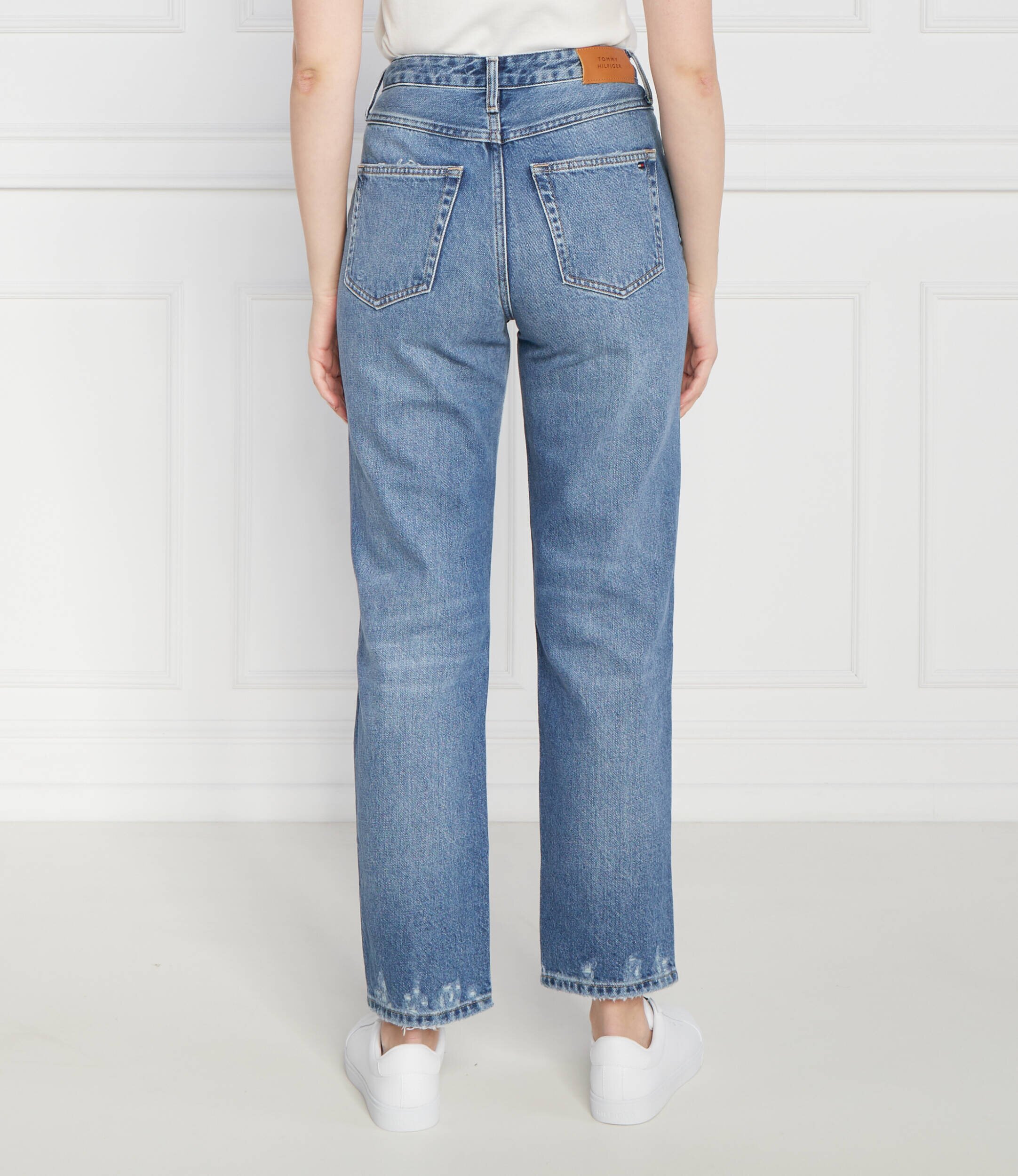 Tommy Hilfiger Blugi CLASSIC STRAIGHT HW A LEO WRN | Straight fit