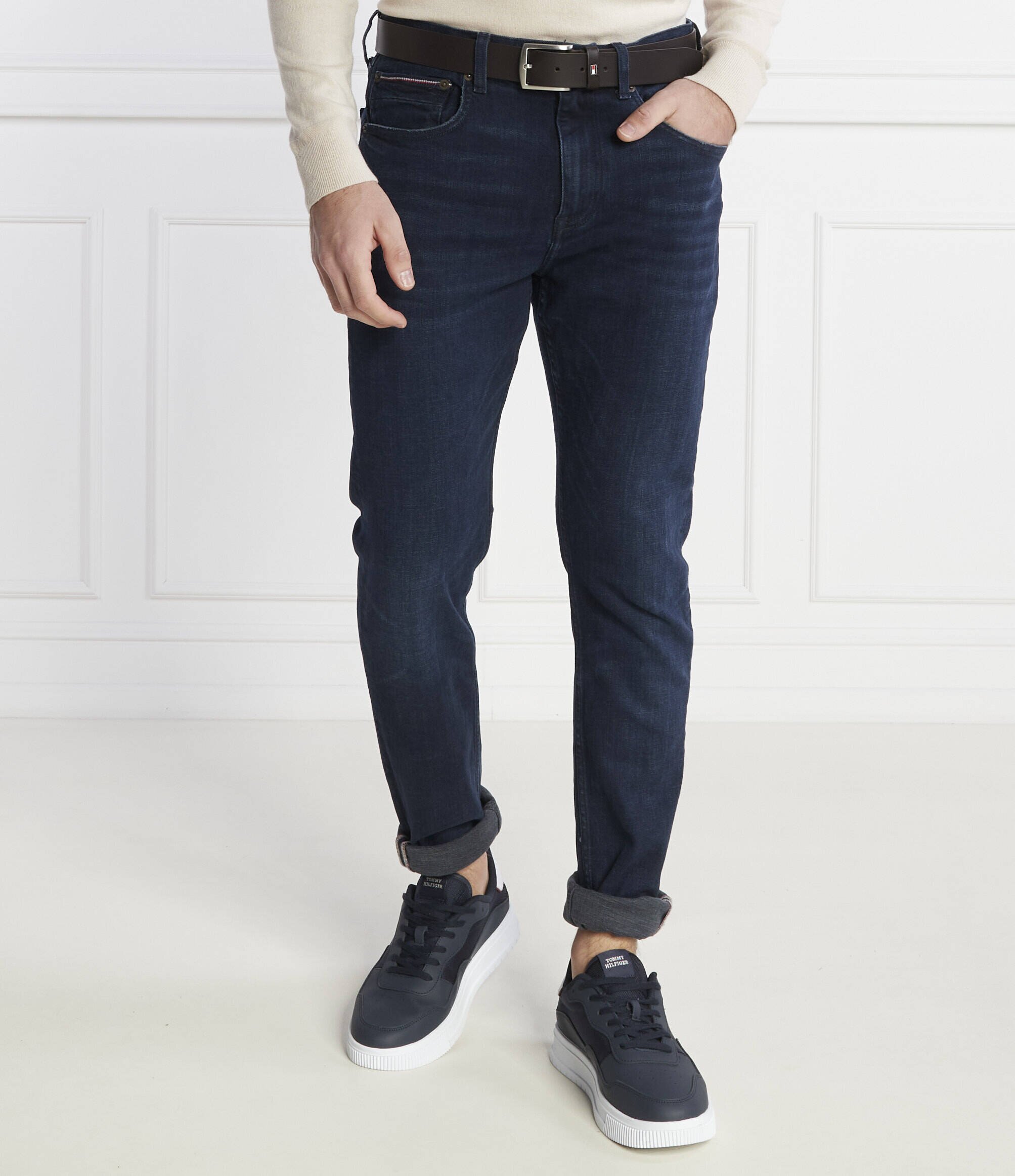 Tommy Hilfiger Blugi TAPERED HOUSTON PSTR NEPON IND | Tapered