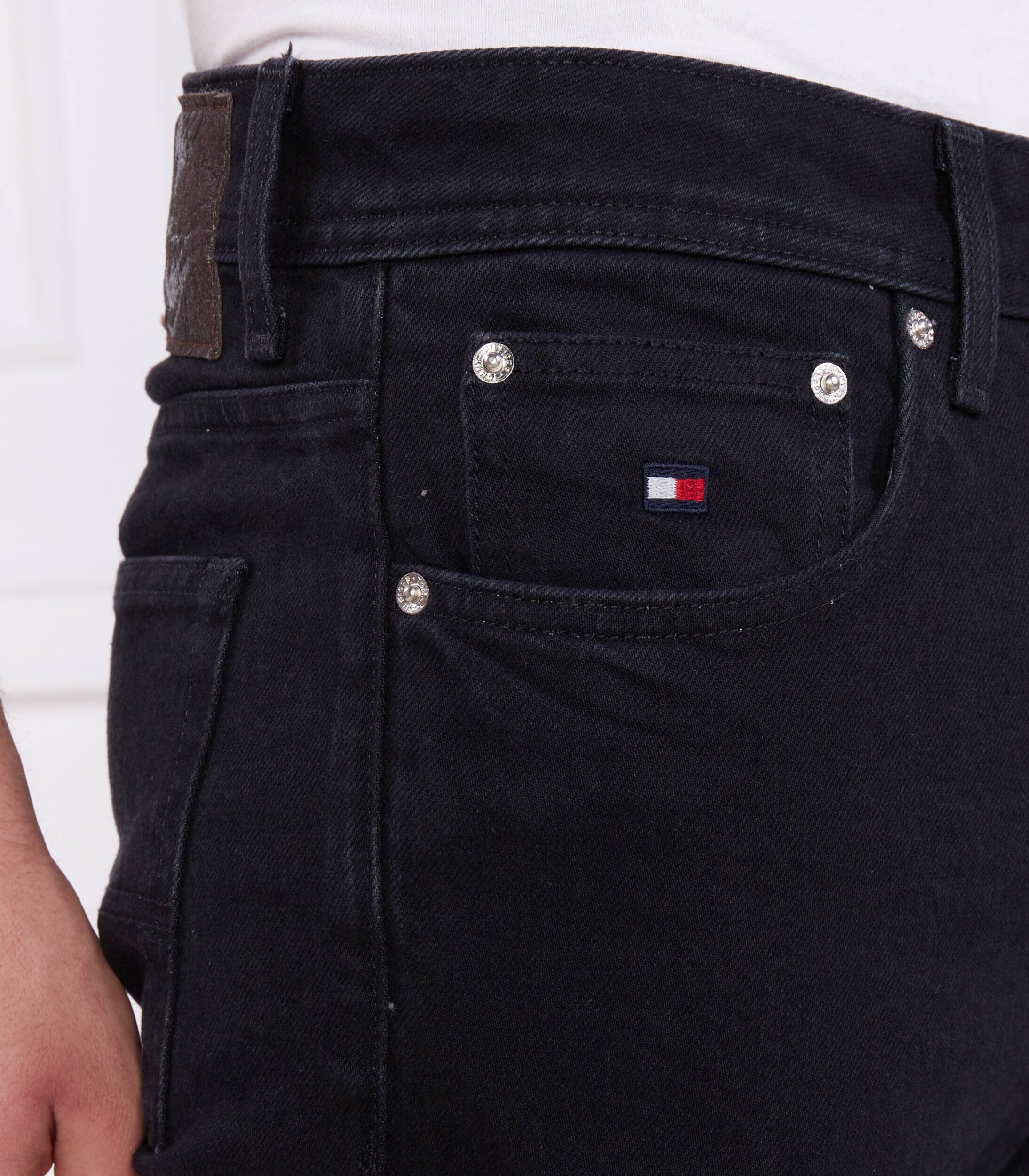 Tommy Hilfiger Blugi THXSM THE SHAWN STR HERO BLACK | Straight fit