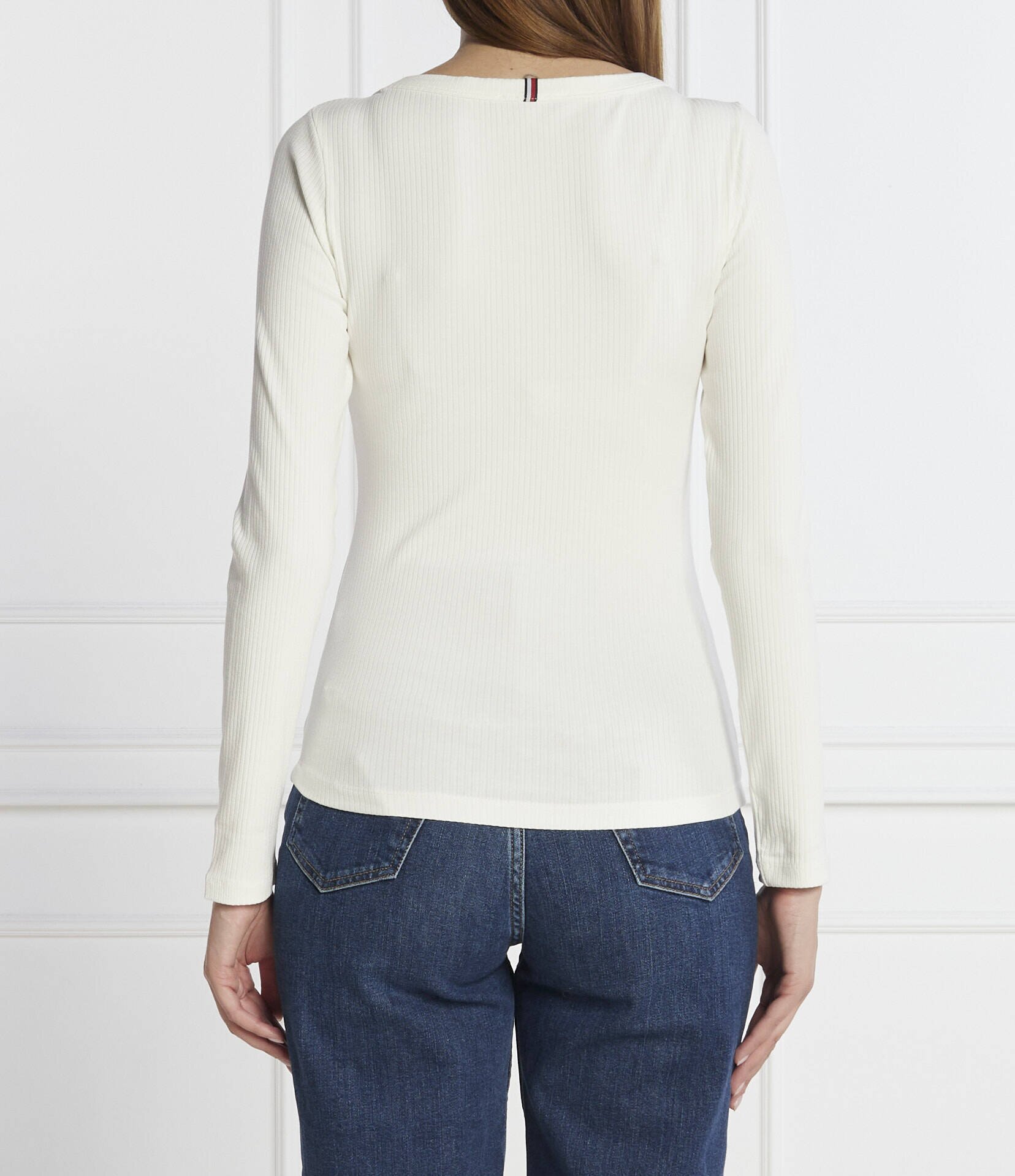 Tommy Hilfiger Bluză 5X2 RIB O-NK LS | Slim Fit