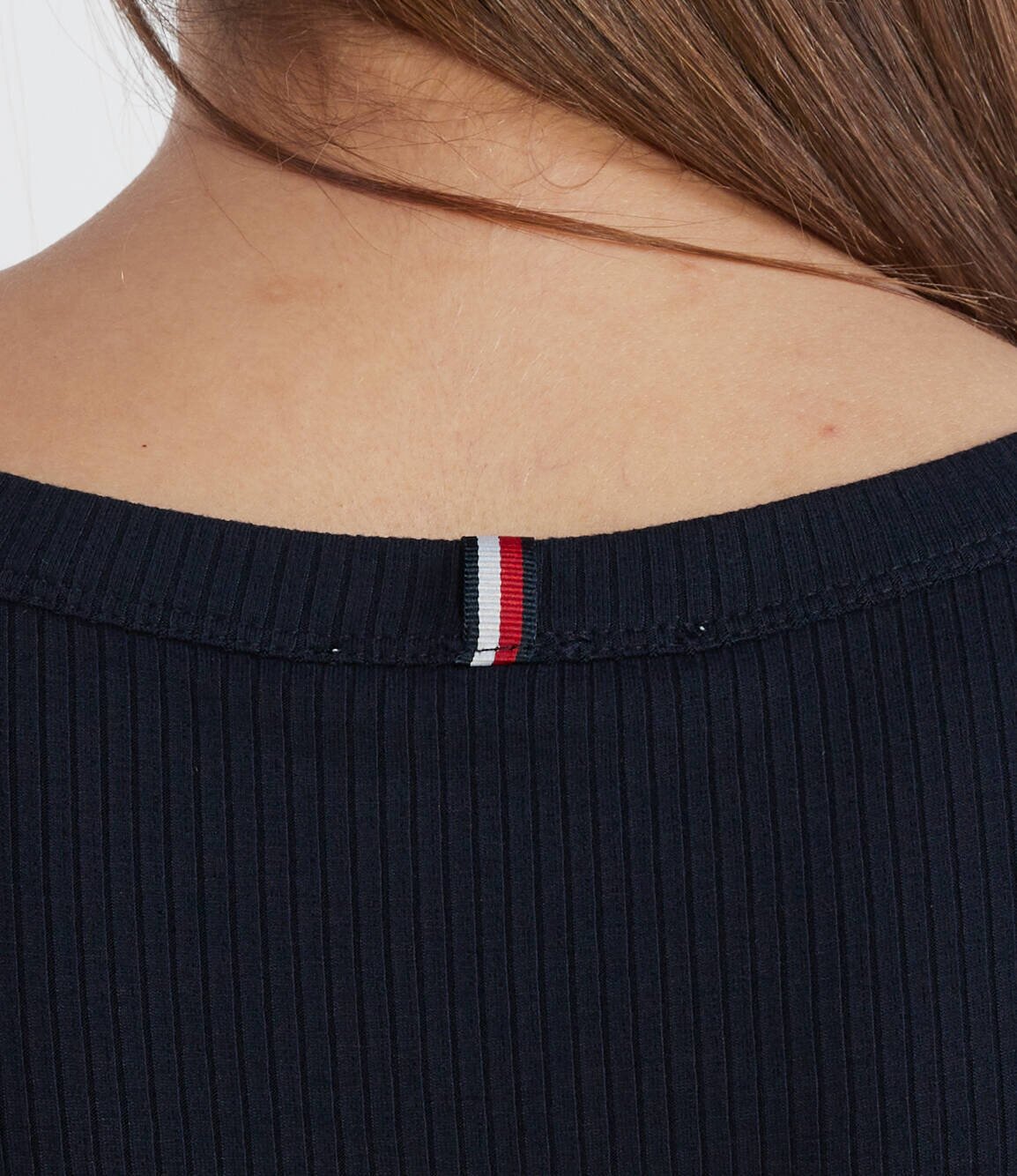 Tommy Hilfiger Bluză 5X2 RIB O-NK LS | Slim Fit