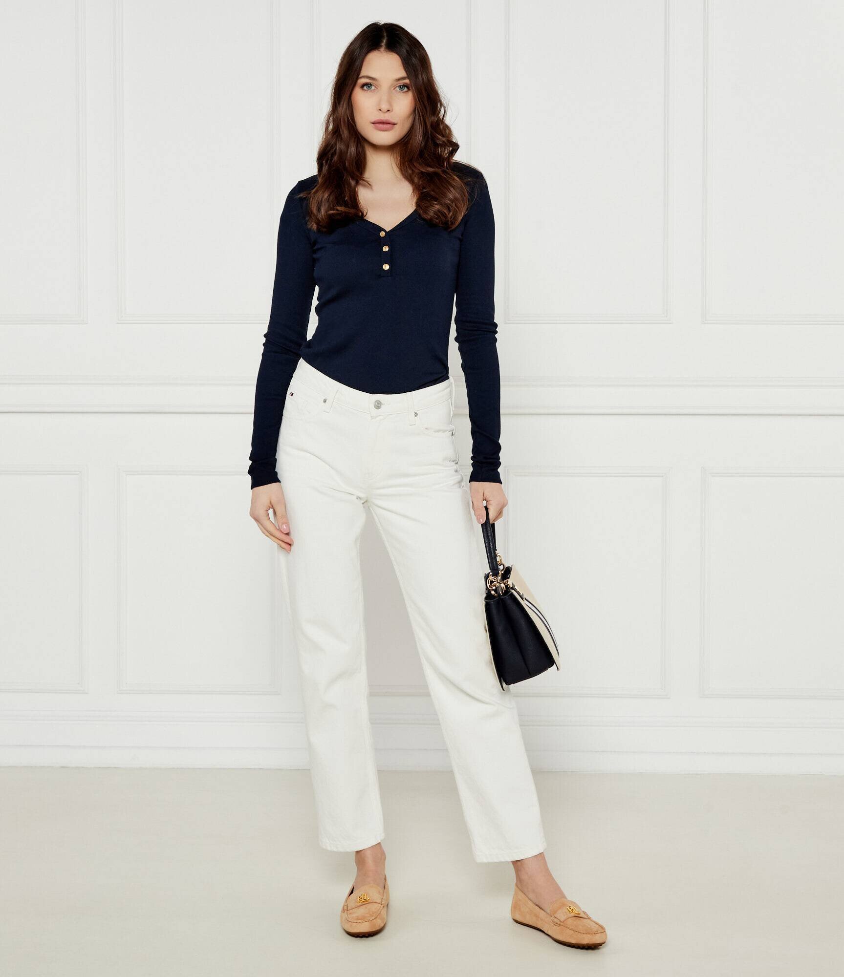 Tommy Hilfiger Bluză HENLEY | Slim Fit