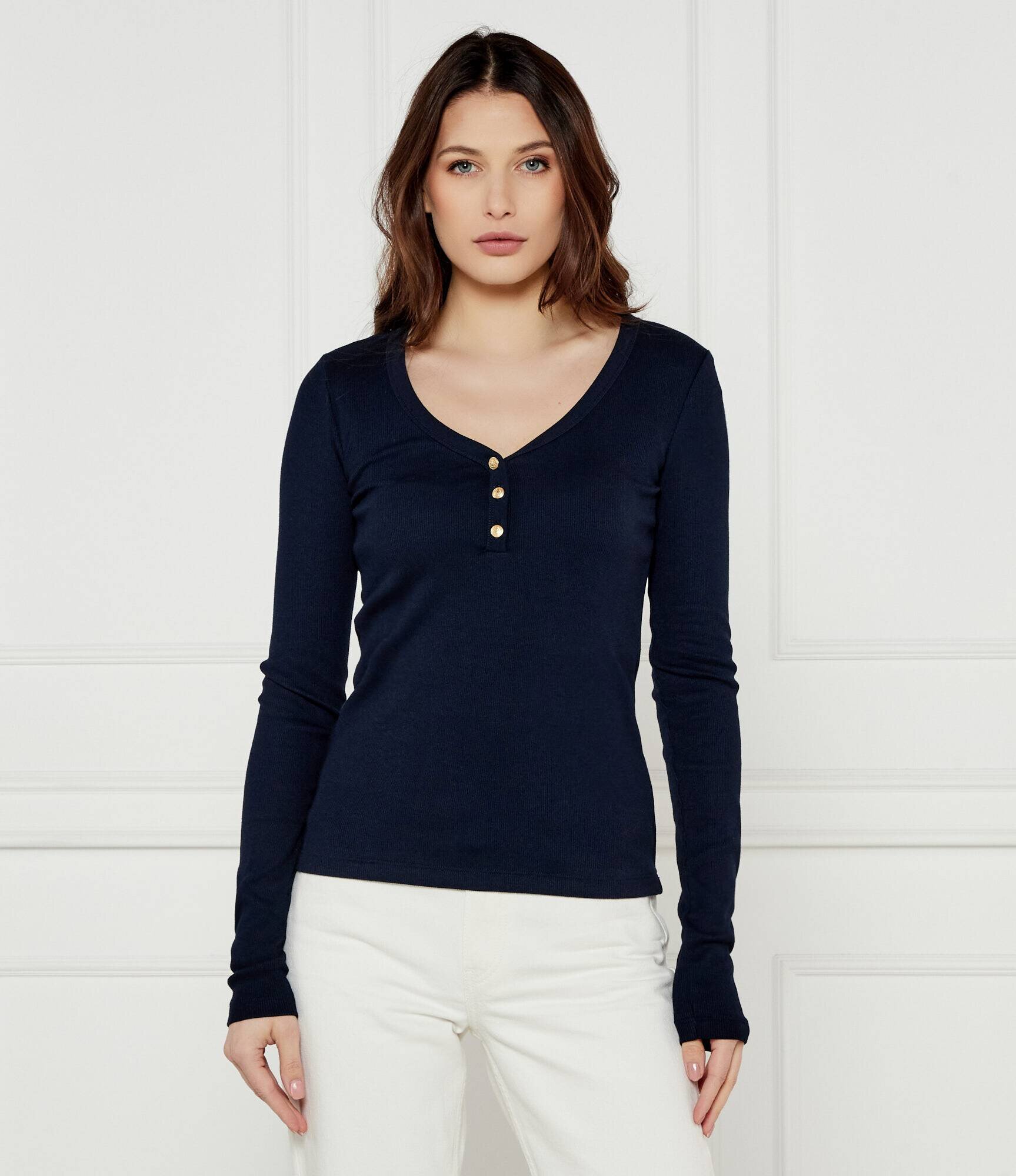 Tommy Hilfiger Bluză HENLEY | Slim Fit
