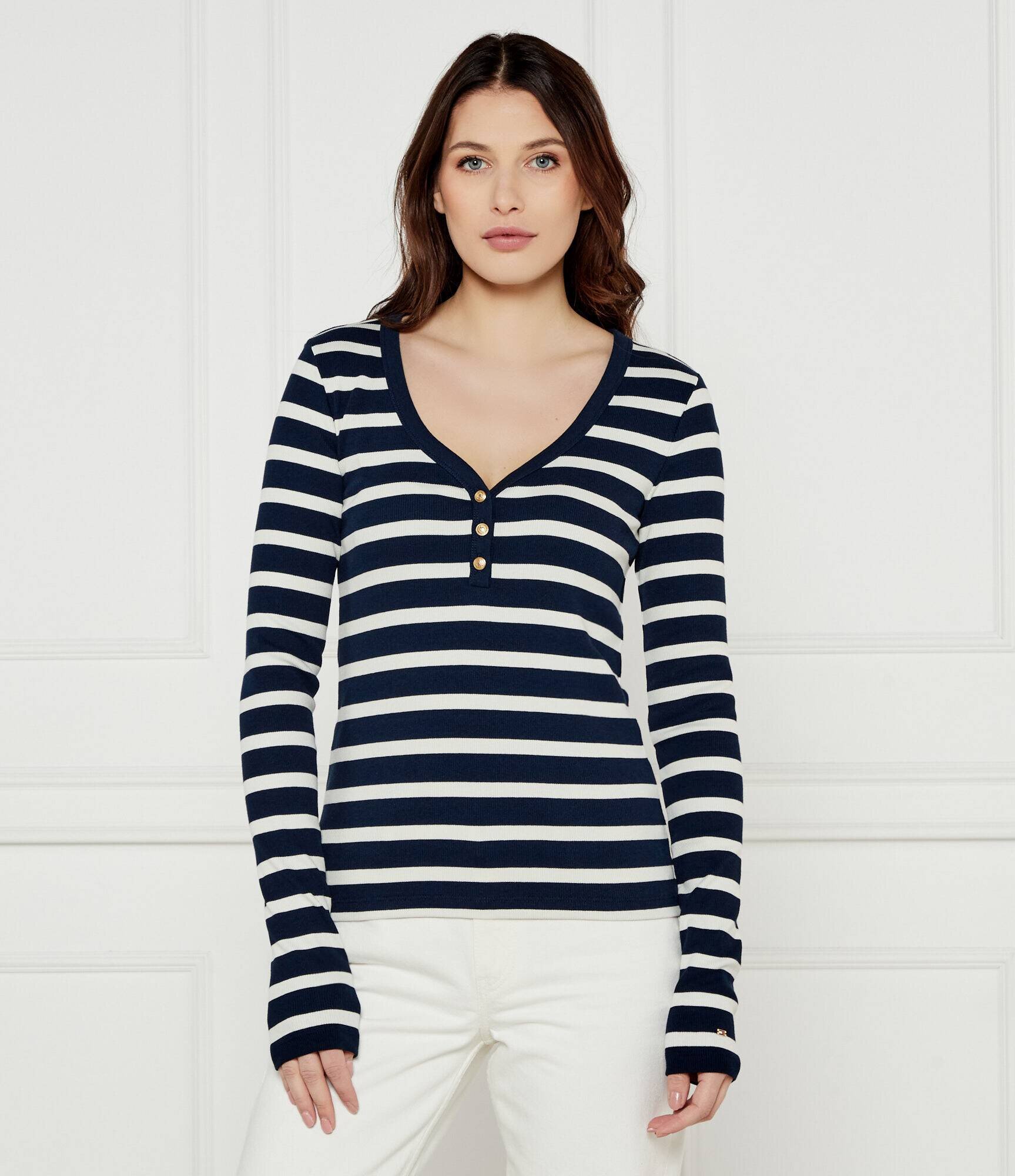 Tommy Hilfiger Bluză HENLEY | Slim Fit