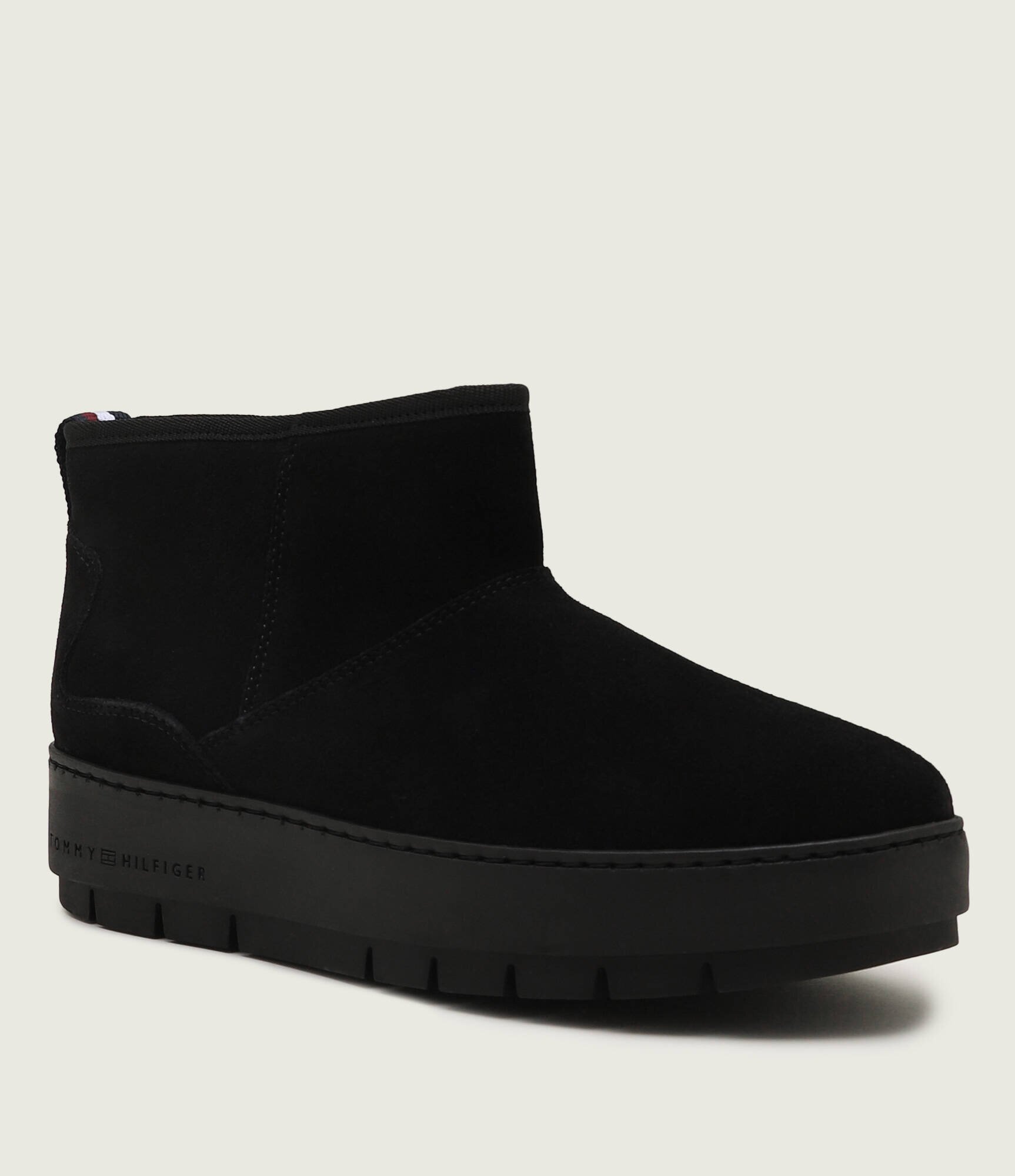 Tommy Hilfiger Bocanci | piele întoarsă