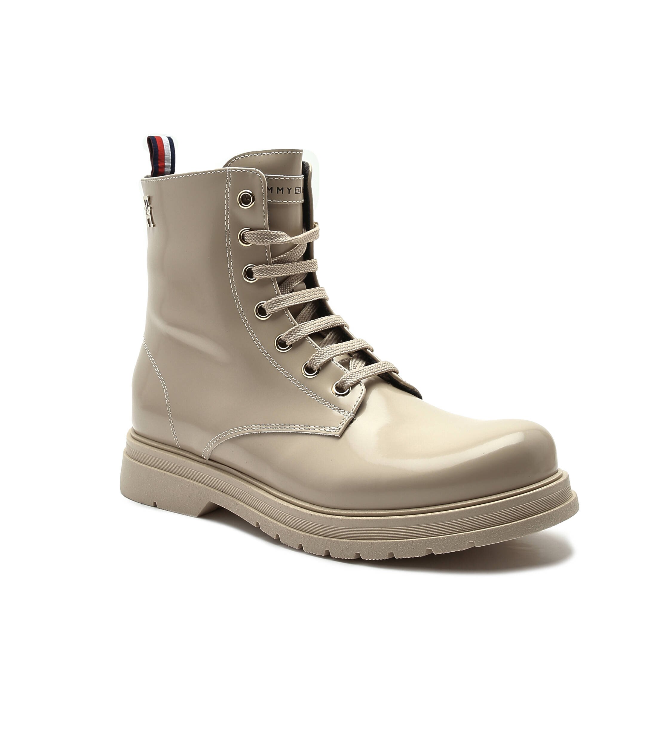 Tommy Hilfiger Botine cu adaos de piele
