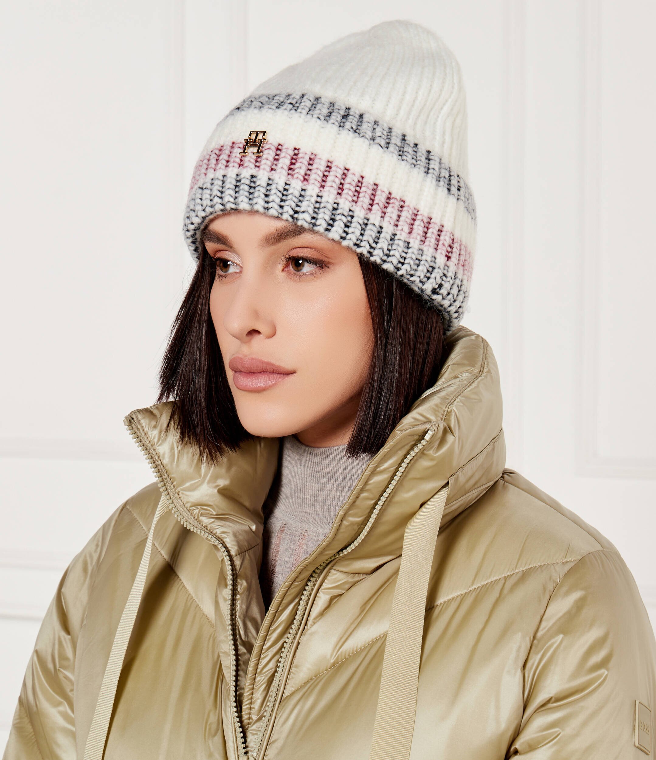 Tommy Hilfiger Căciulă cu adaos de lână