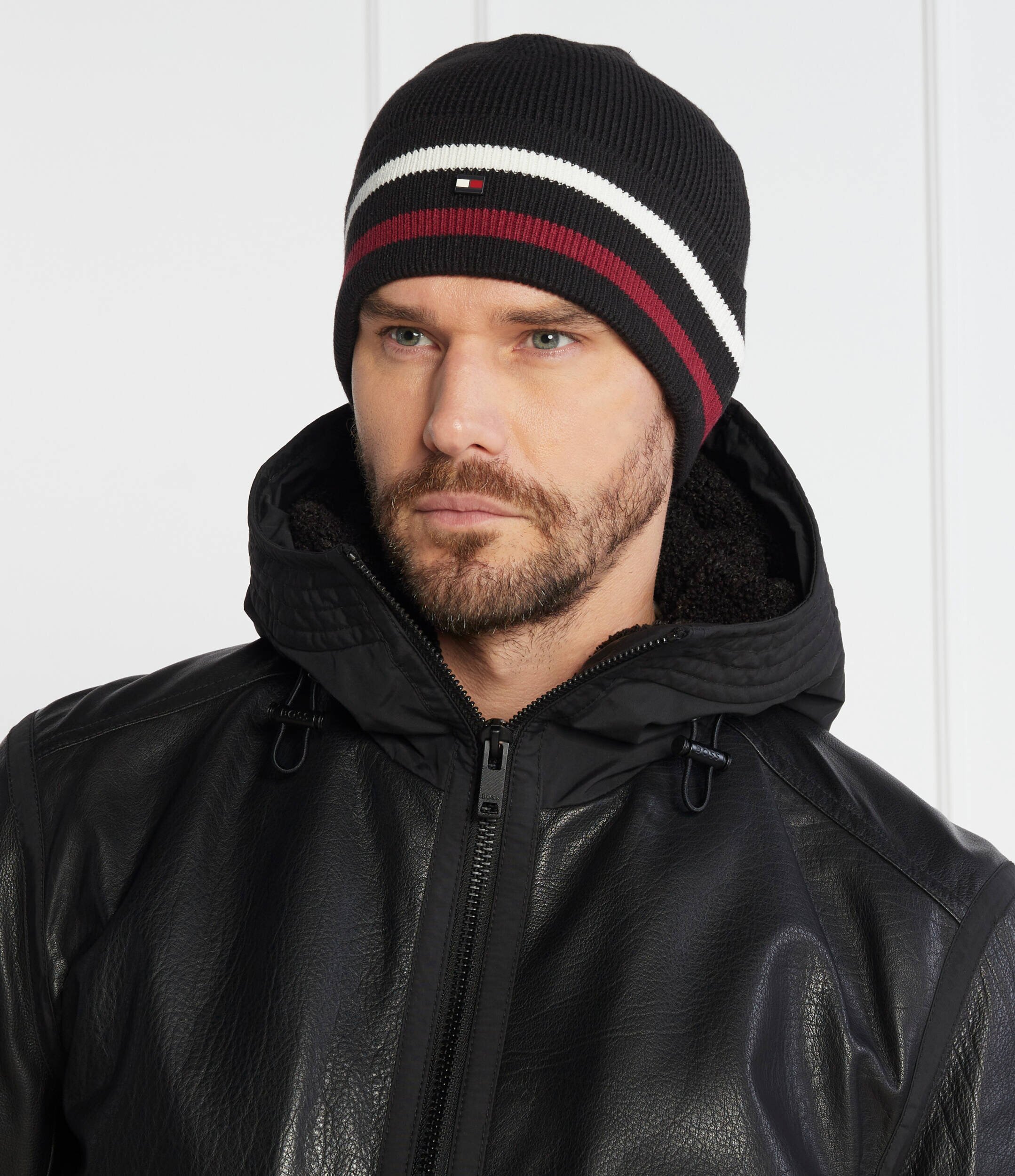 Tommy Hilfiger Căciulă cu adaos de lână