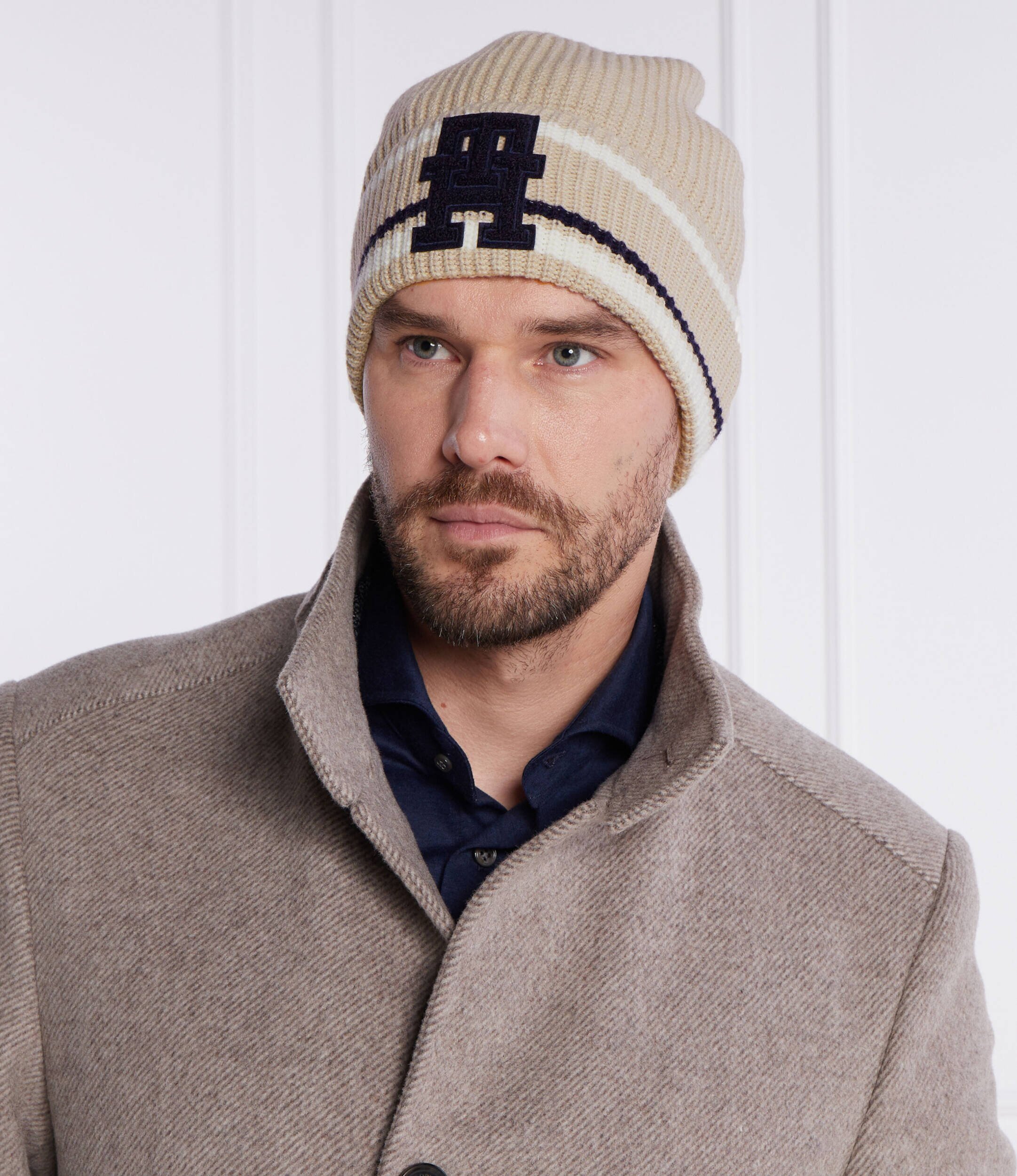 Tommy Hilfiger Căciulă cu adaos de lână și cașmir